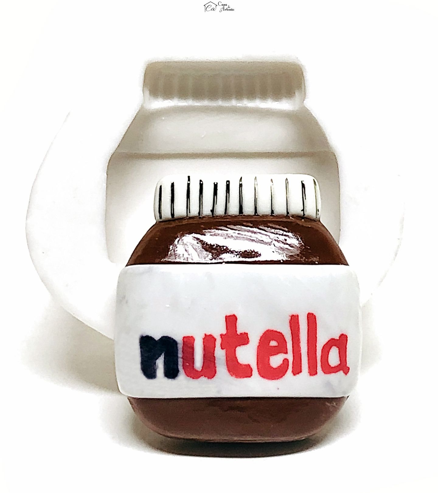 Molde de silicone - Pote Nutella - Grande - P1106
