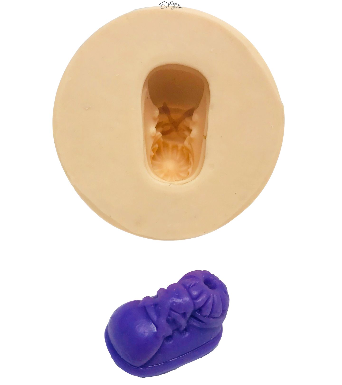 Molde de silicone - Sapatinho Especial