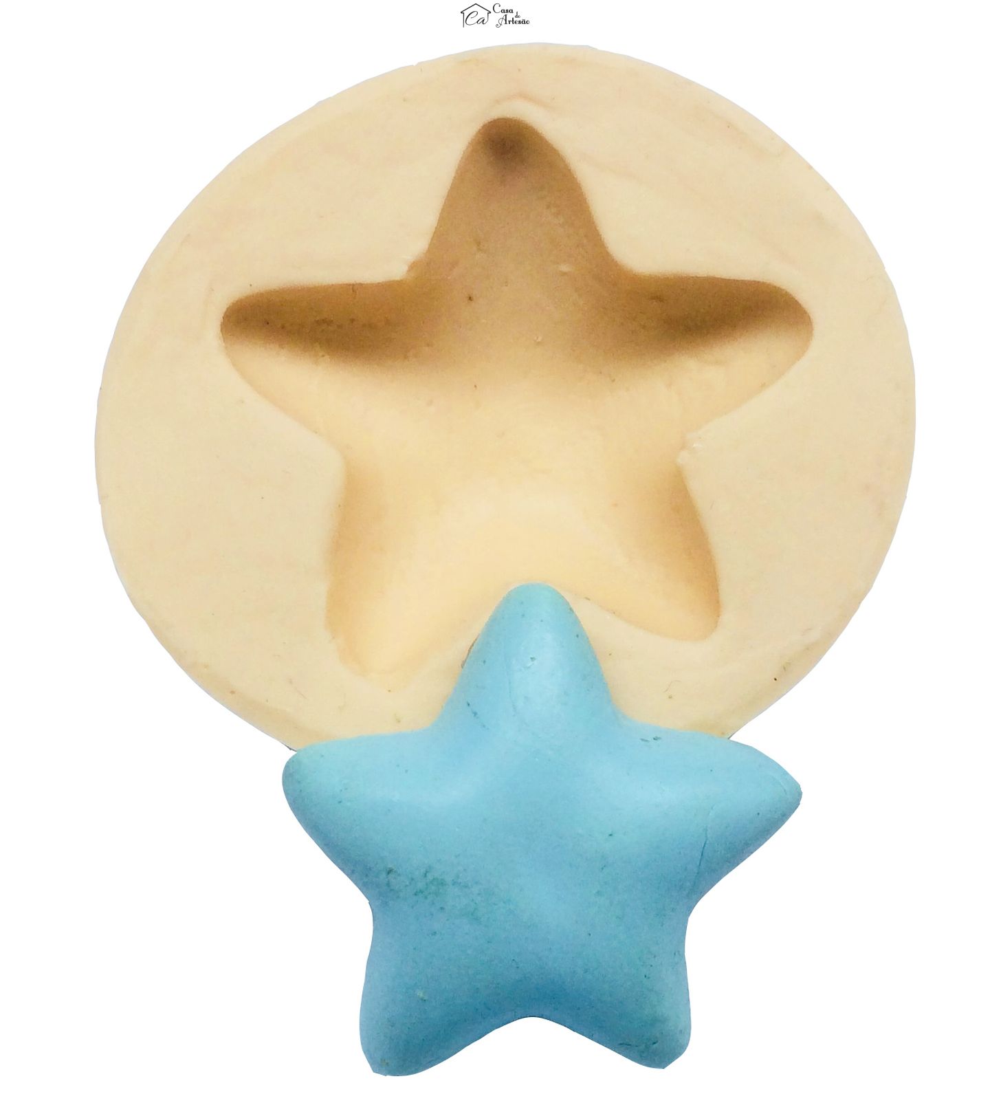 Molde de silicone - Estrela Média