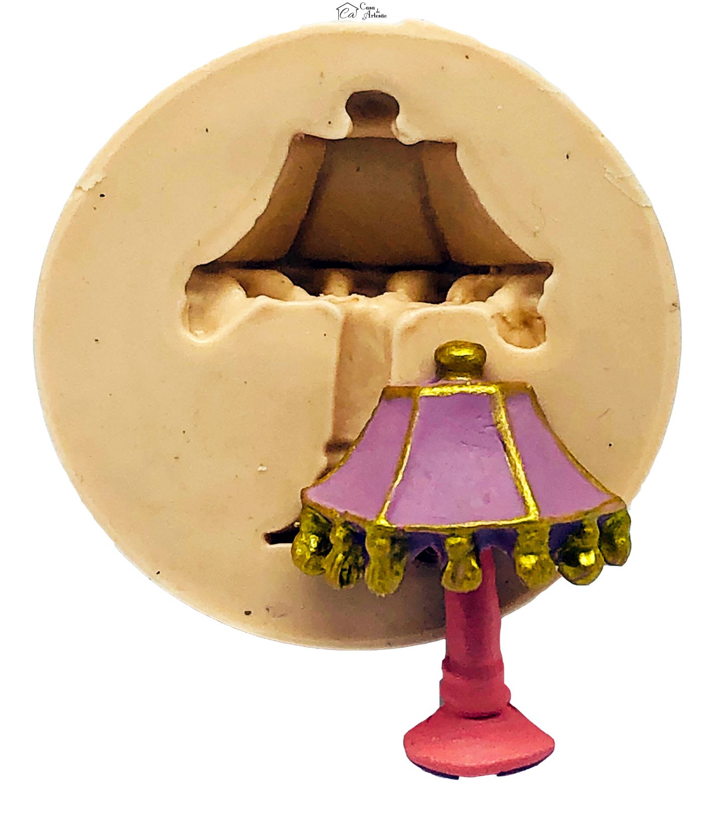 Molde de silicone - Abajour - Mod.2 - Pequeno - P780