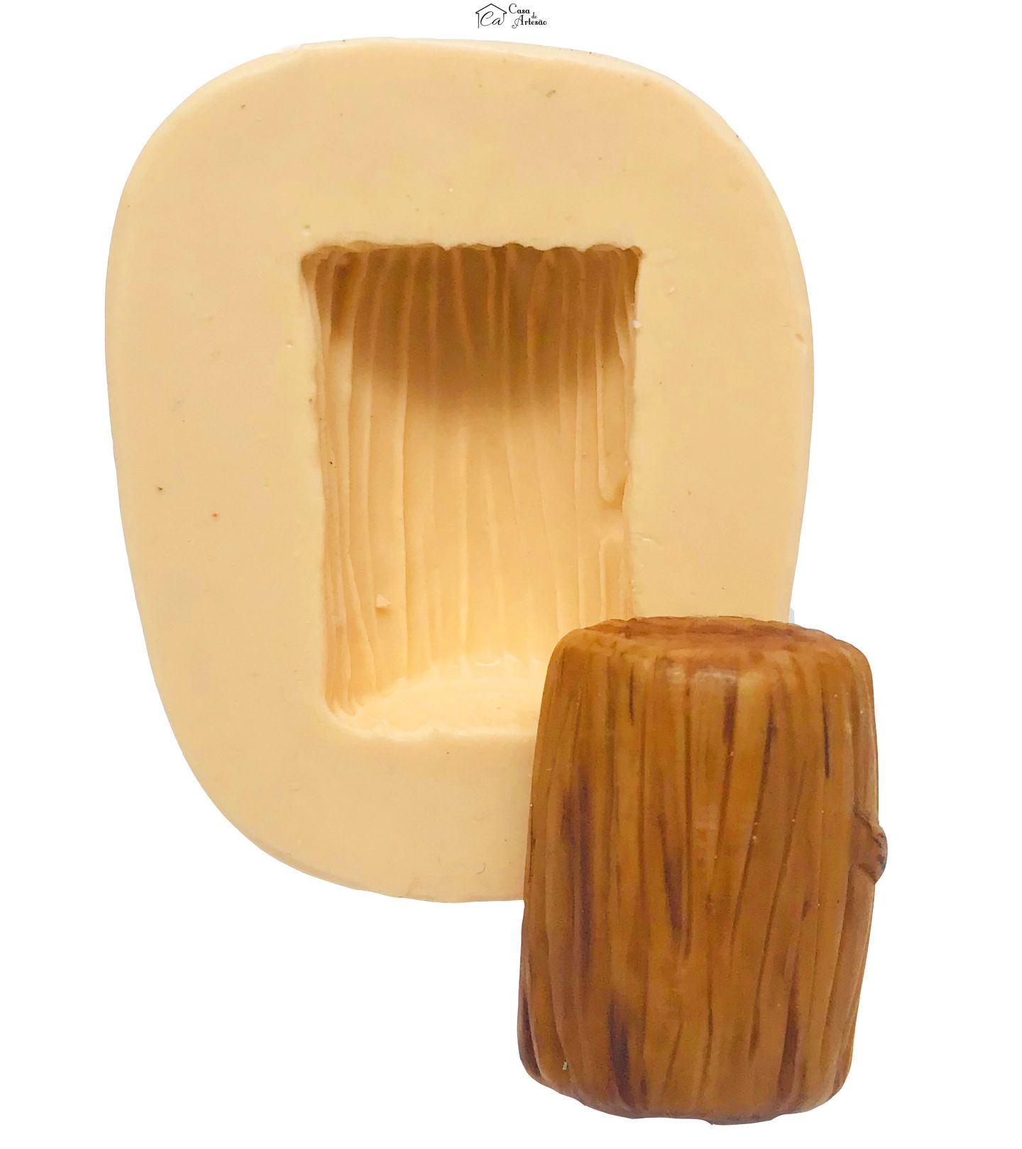 Molde de silicone - Tronco - P15