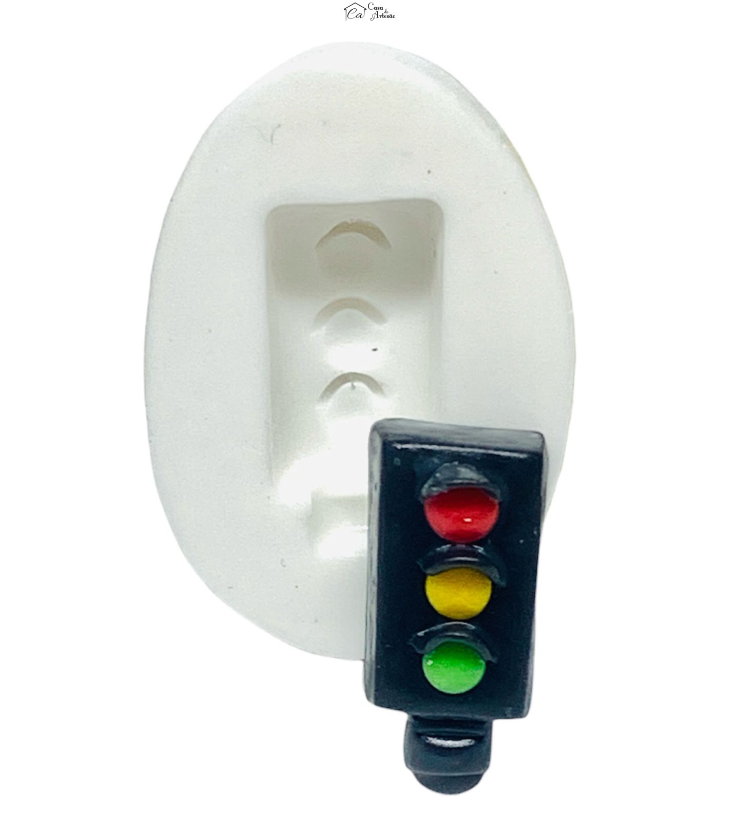 Molde de silicone - Léo o Caminhão - Farol / Semaforo - Pequeno - P1231