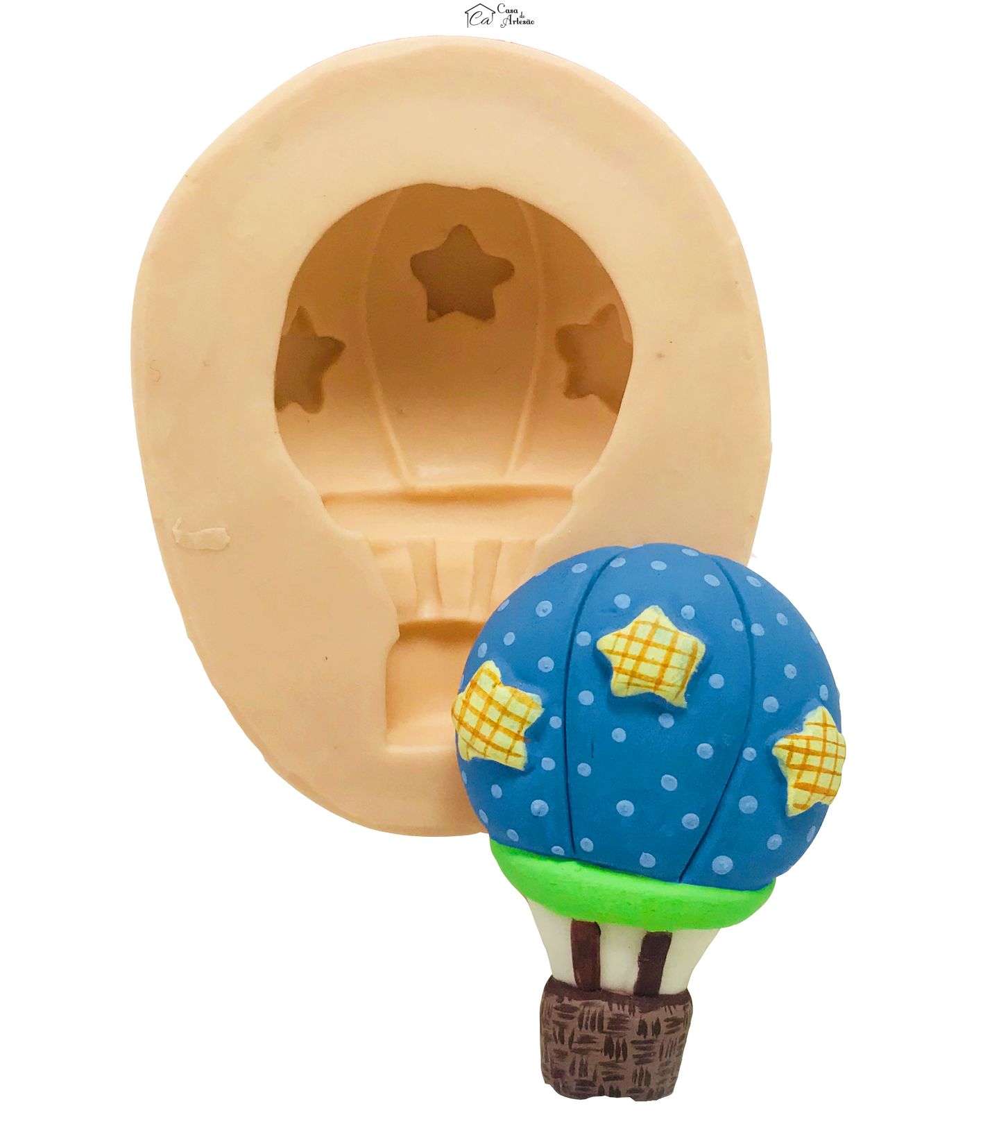 Molde de silicone - Balao - Mod.01