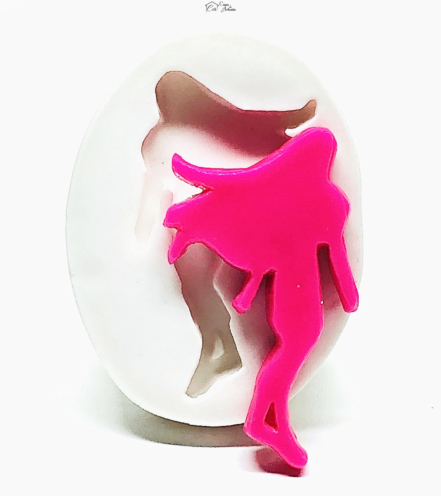 Molde de silicone - Pocahontas - Sombra - Grande - P964