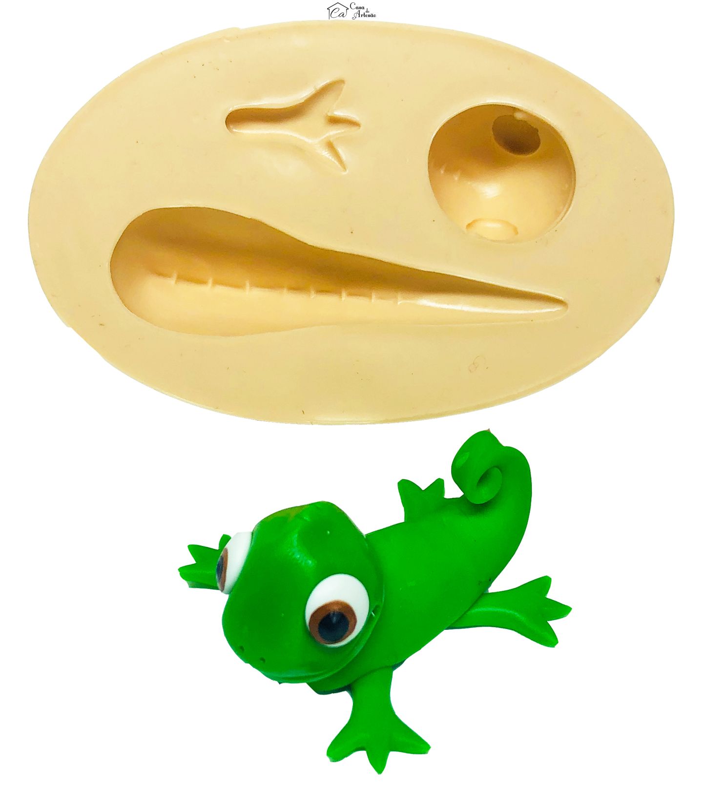 Molde de silicone - Enrolados - Pascal - Mod.02 - Grande - P643