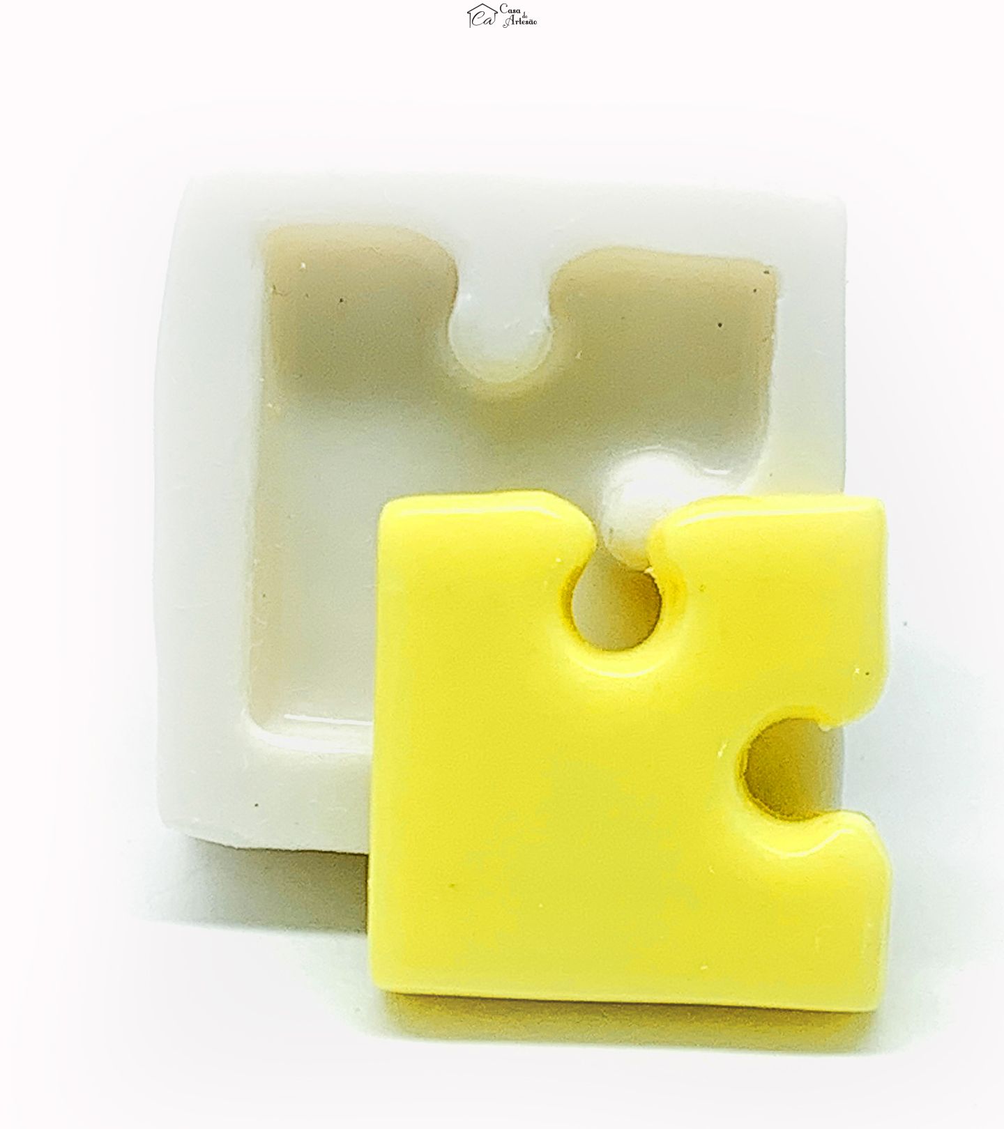 Molde de silicone - Quebra-Cabeça - Mod.02 - Medio - P1155