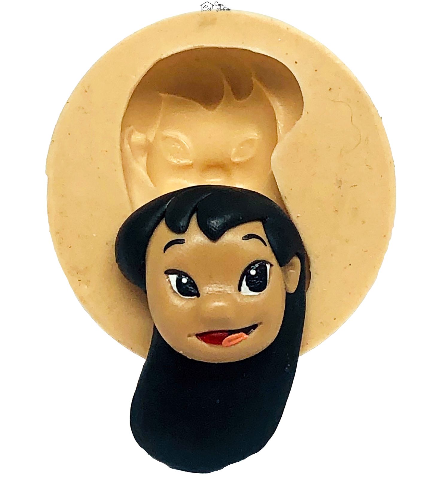 Molde de silicone - Lilo & Stitch - Lilo - Pequena - P864