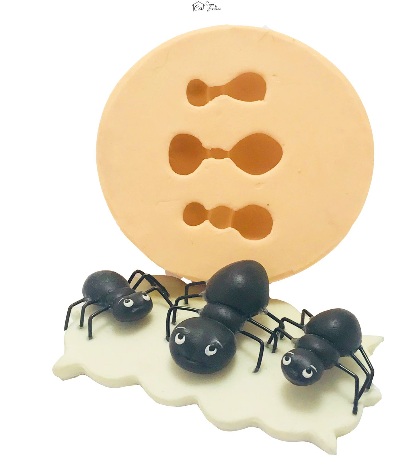 Molde de silicone - Formigas (3)