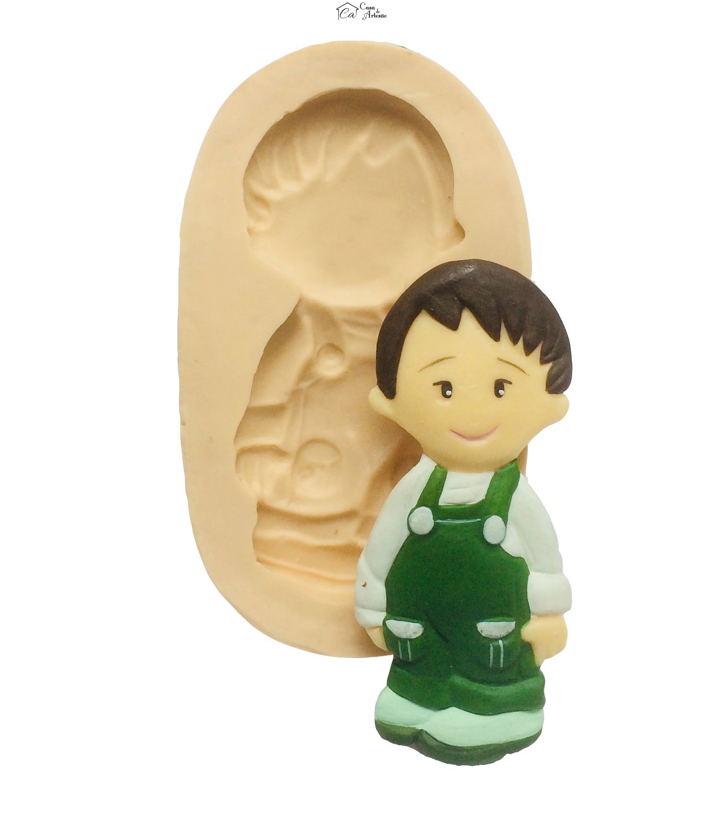 Molde de silicone - Menino