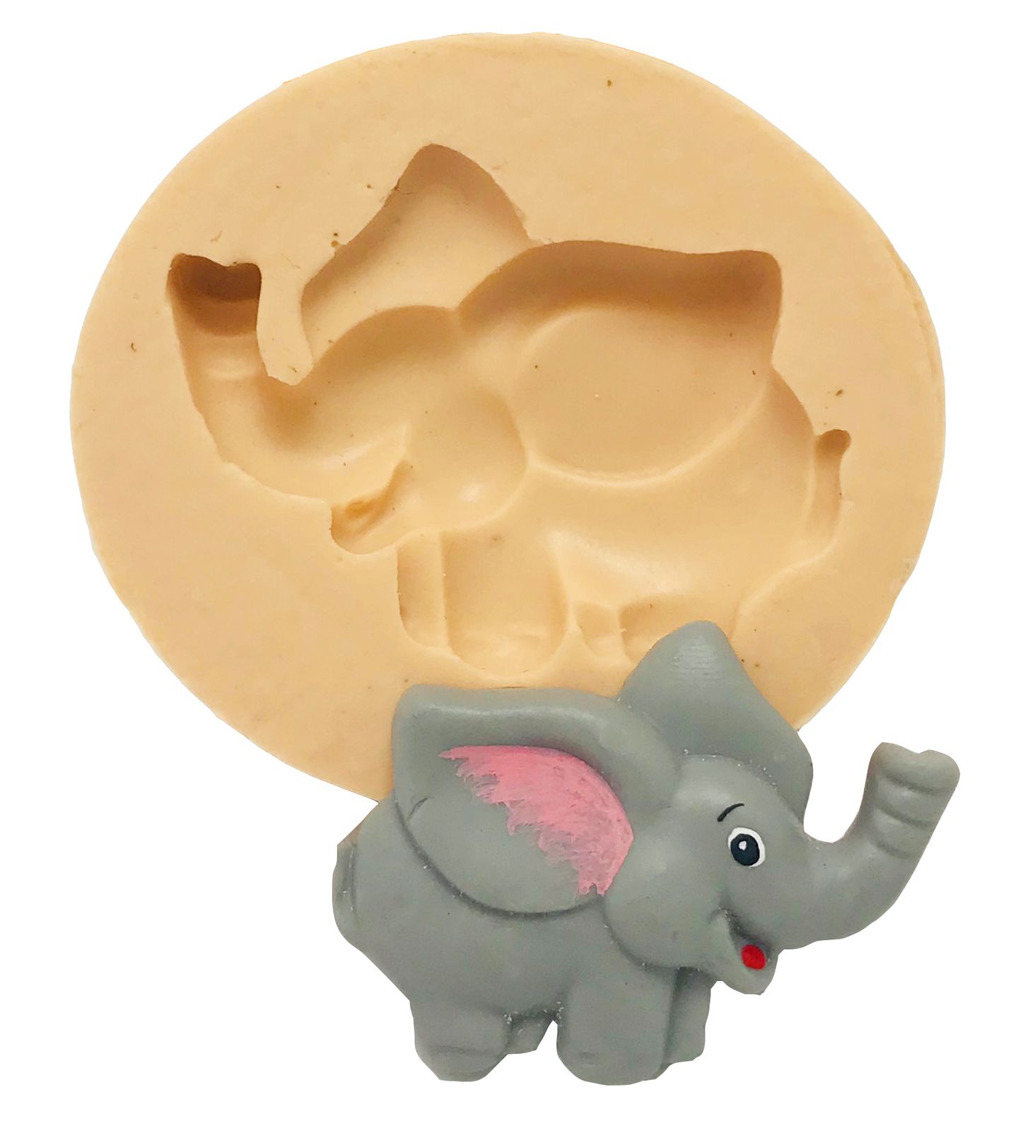 Molde de silicone - Elefante