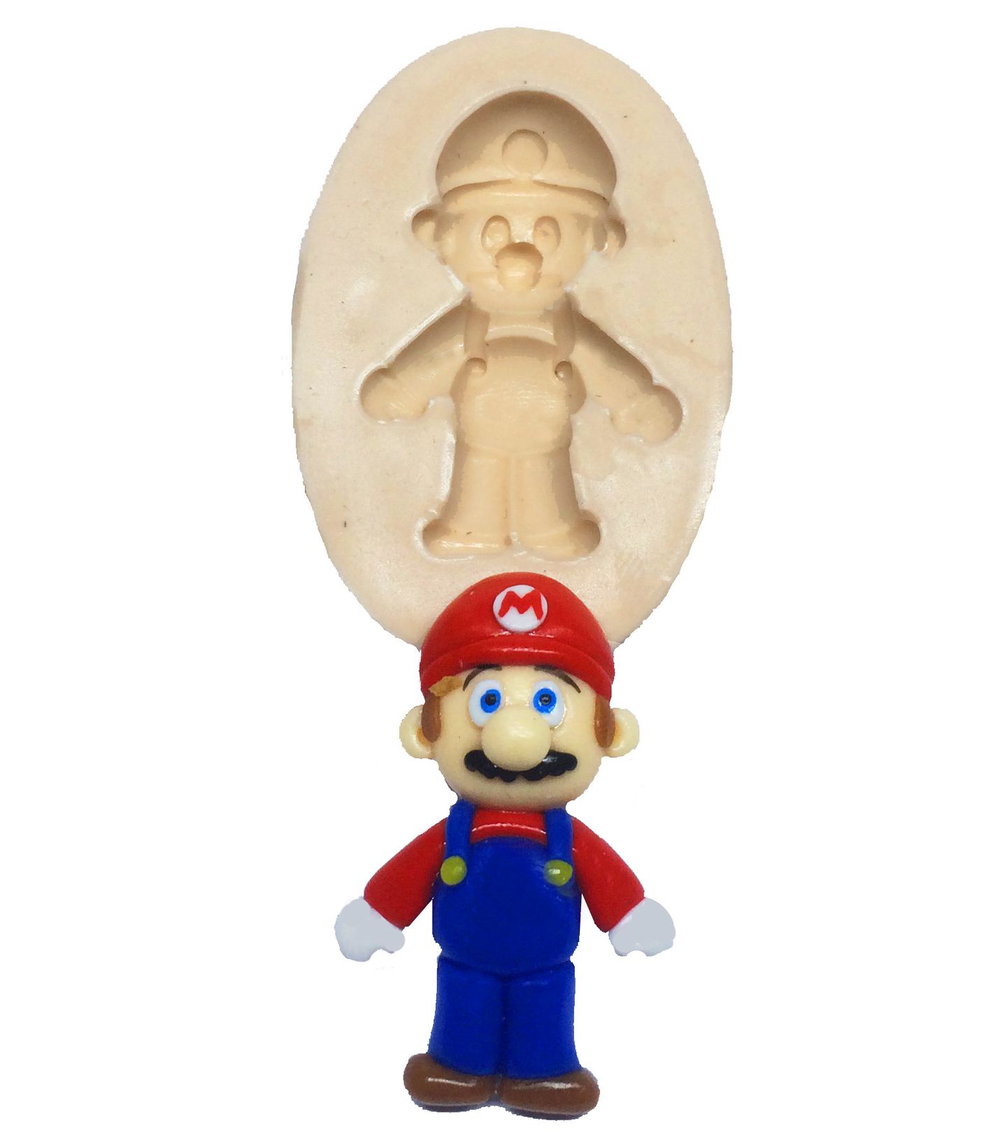 Molde de silicone - Super Mario Bros. - Mario PP - P181