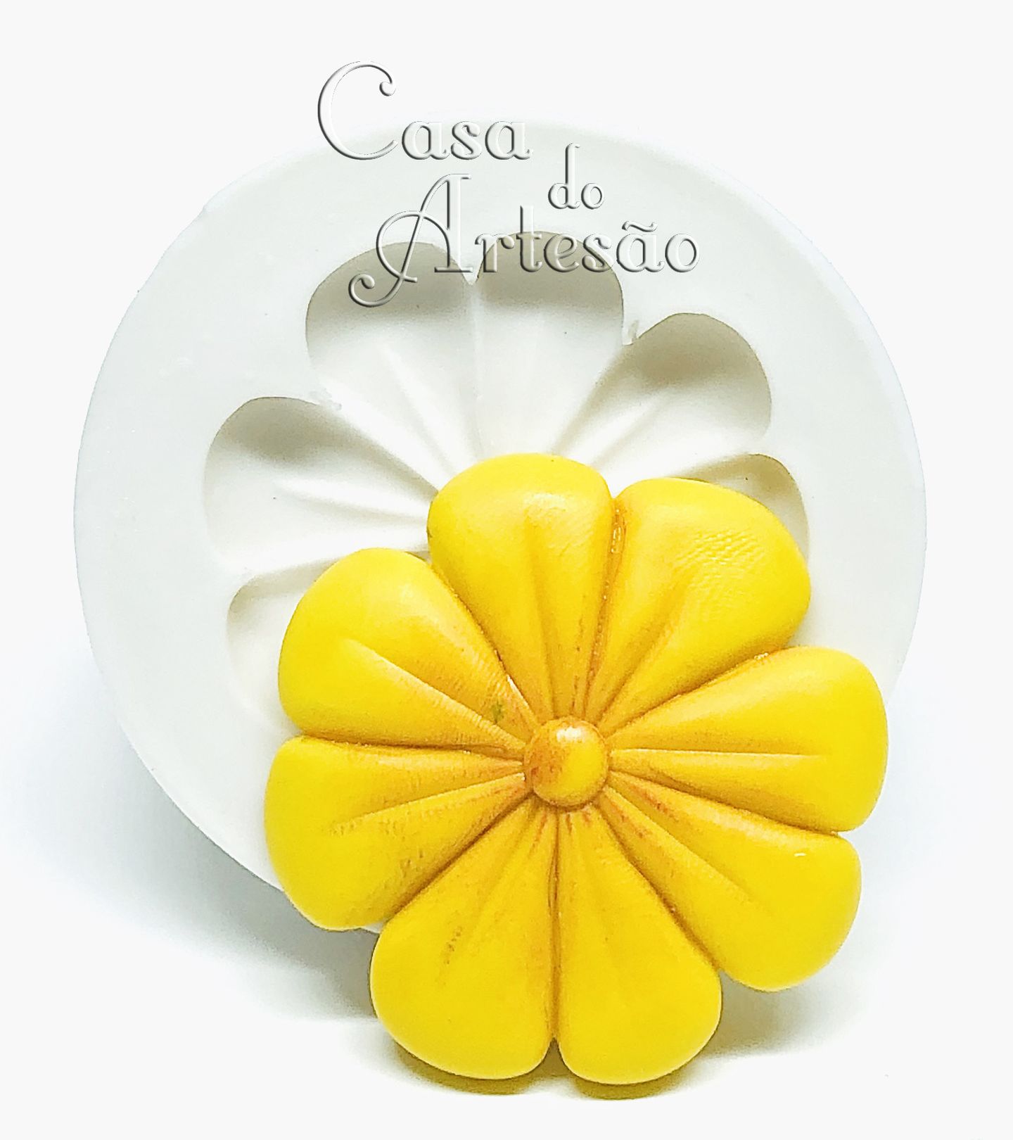 Molde de silicone - Flor I - Media - P895