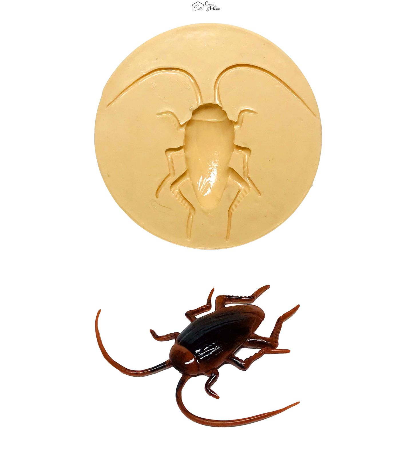 Molde de silicone - Barata - Grande - P615