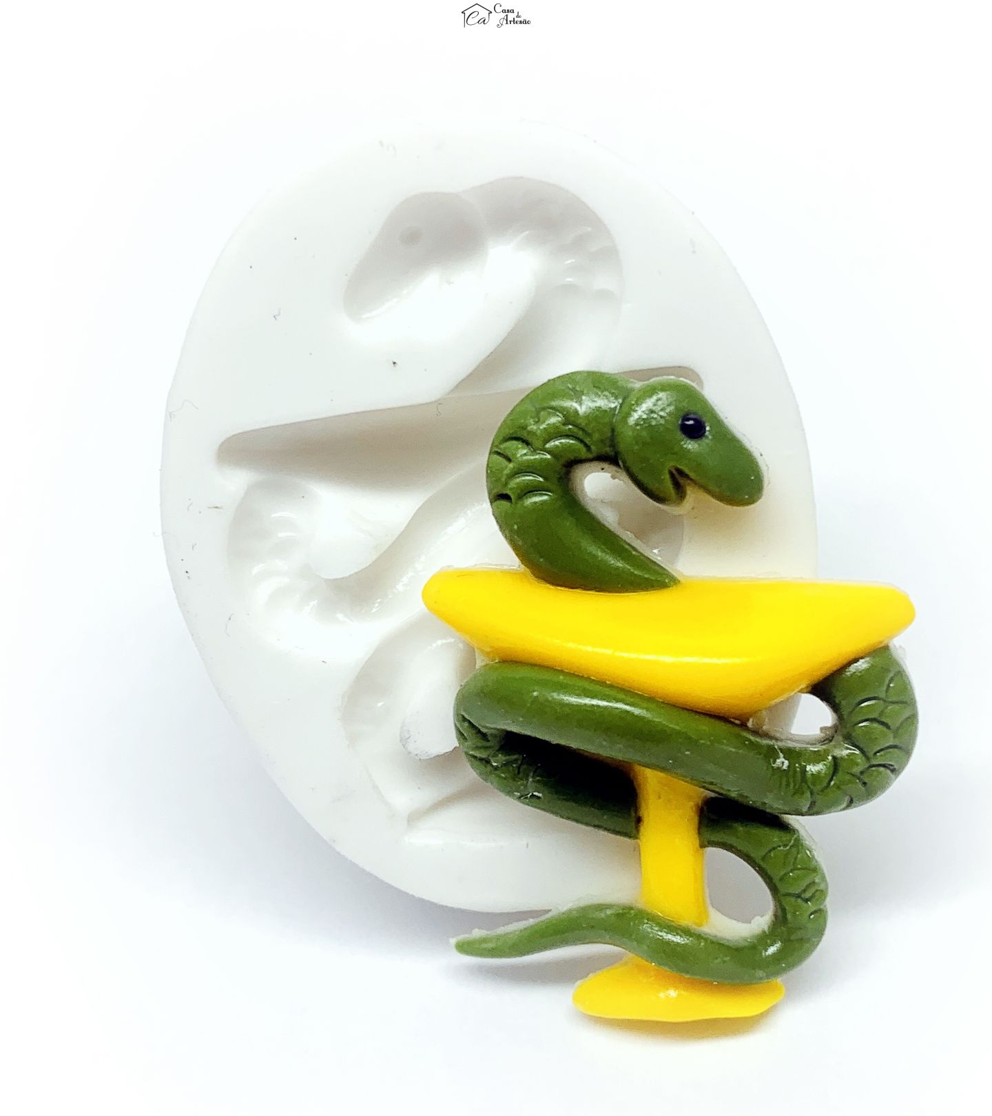 Molde de silicone - Farmacia - Logo Medio - P1215