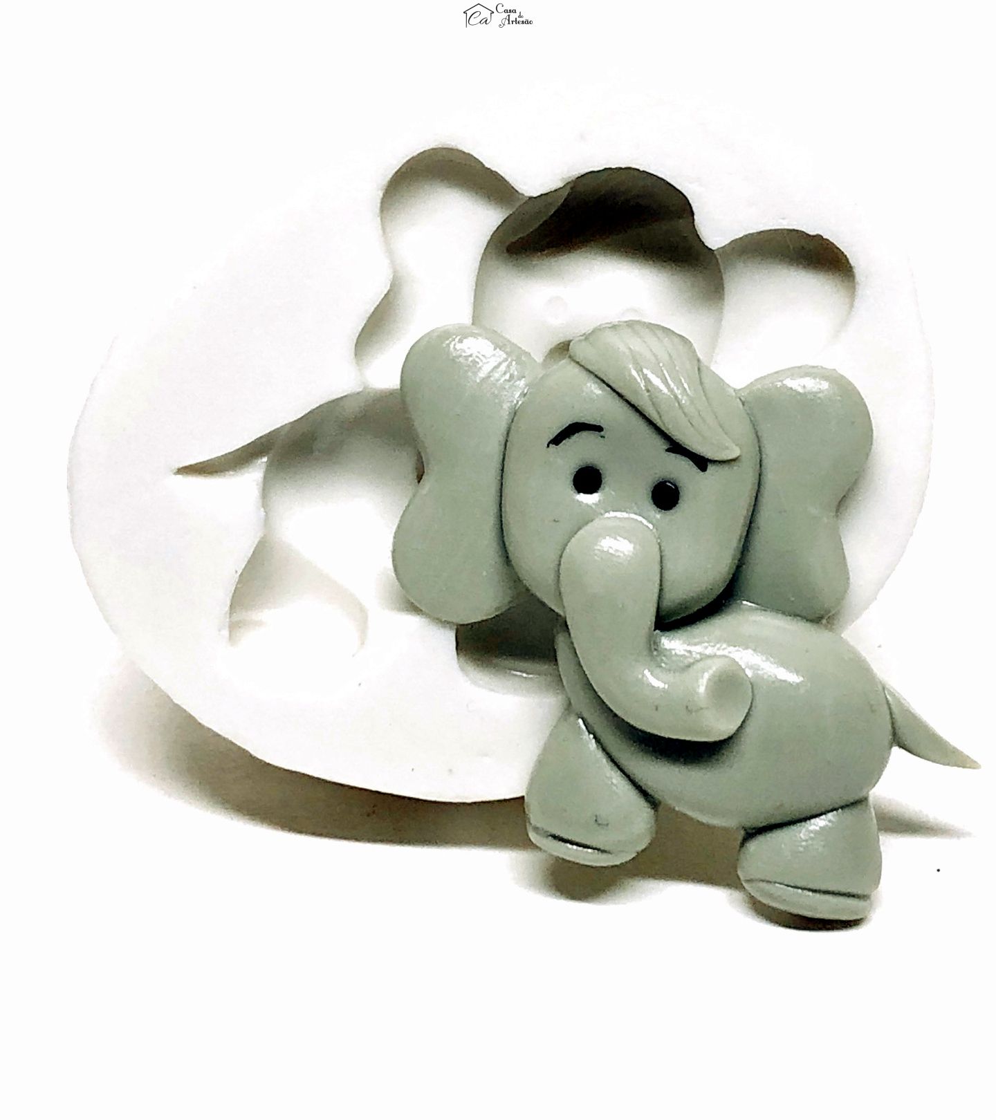 Molde de silicone - Elefante - Medio - P1082