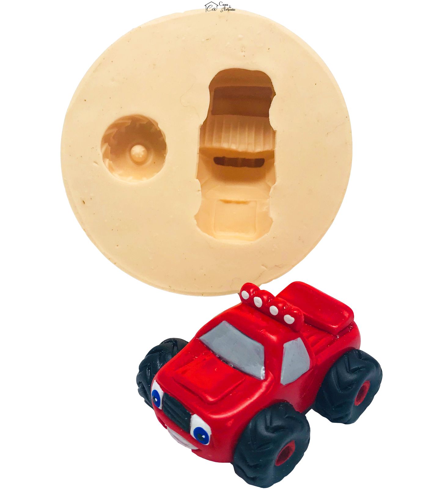 Molde de silicone - Blaze and the Monster Machines - Blaze - Grande - P467