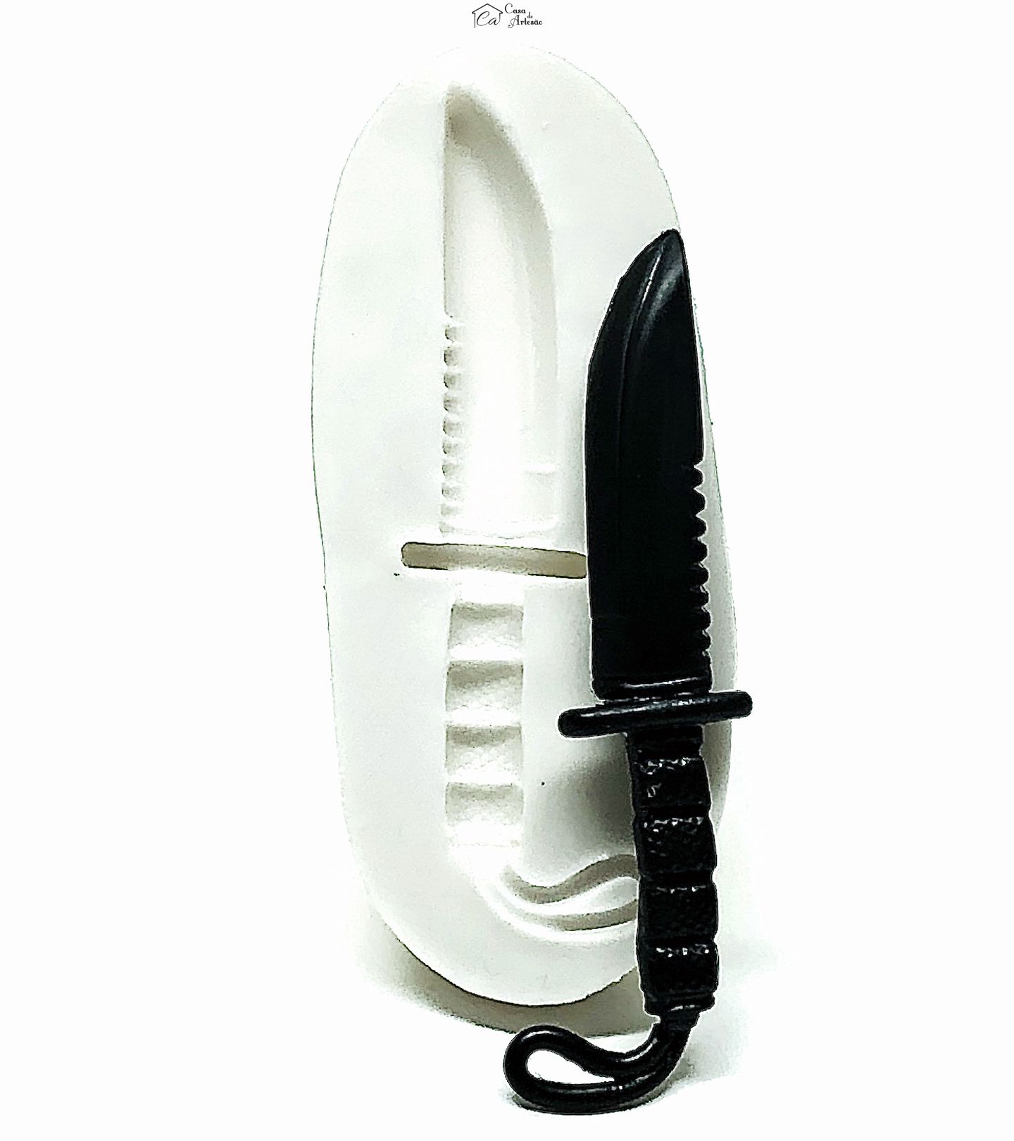 Molde de silicone - Faca de Sobrevivencia - Media - P994