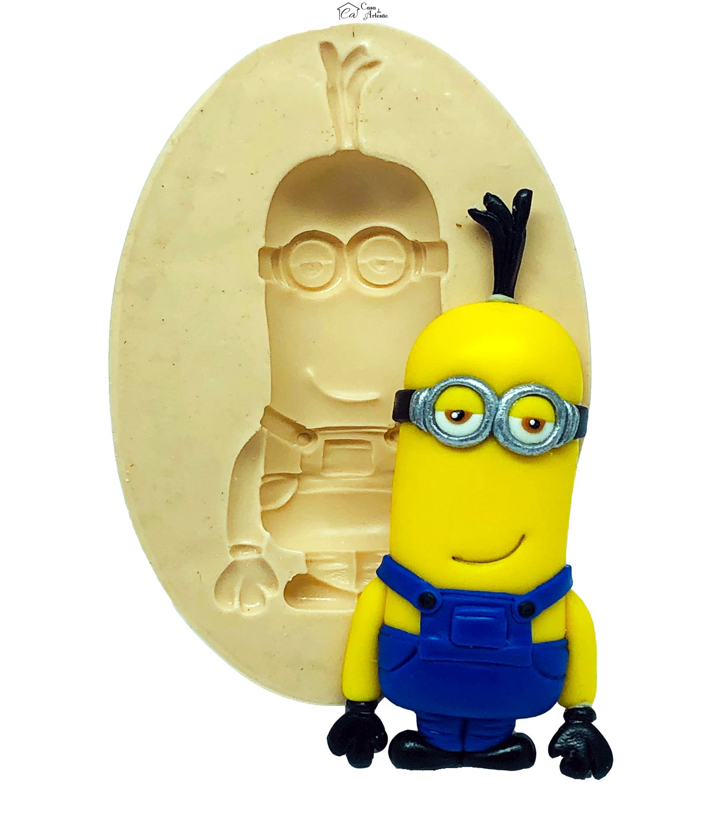 Molde de silicone - Meu Malvado Favorito - Minion Kevin - Grande - P755