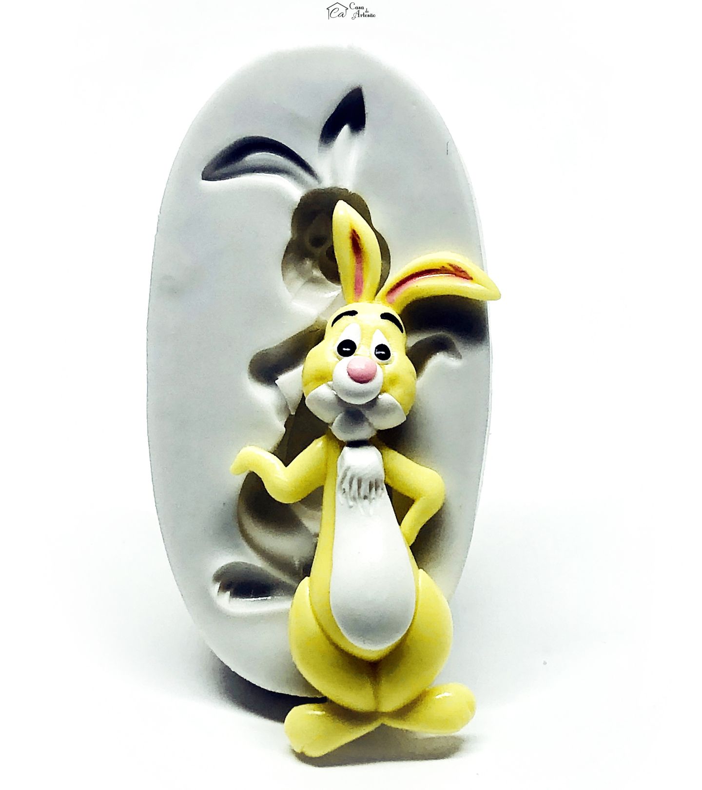 Molde de silicone - Urso Pooh - Abel - Medio - P987