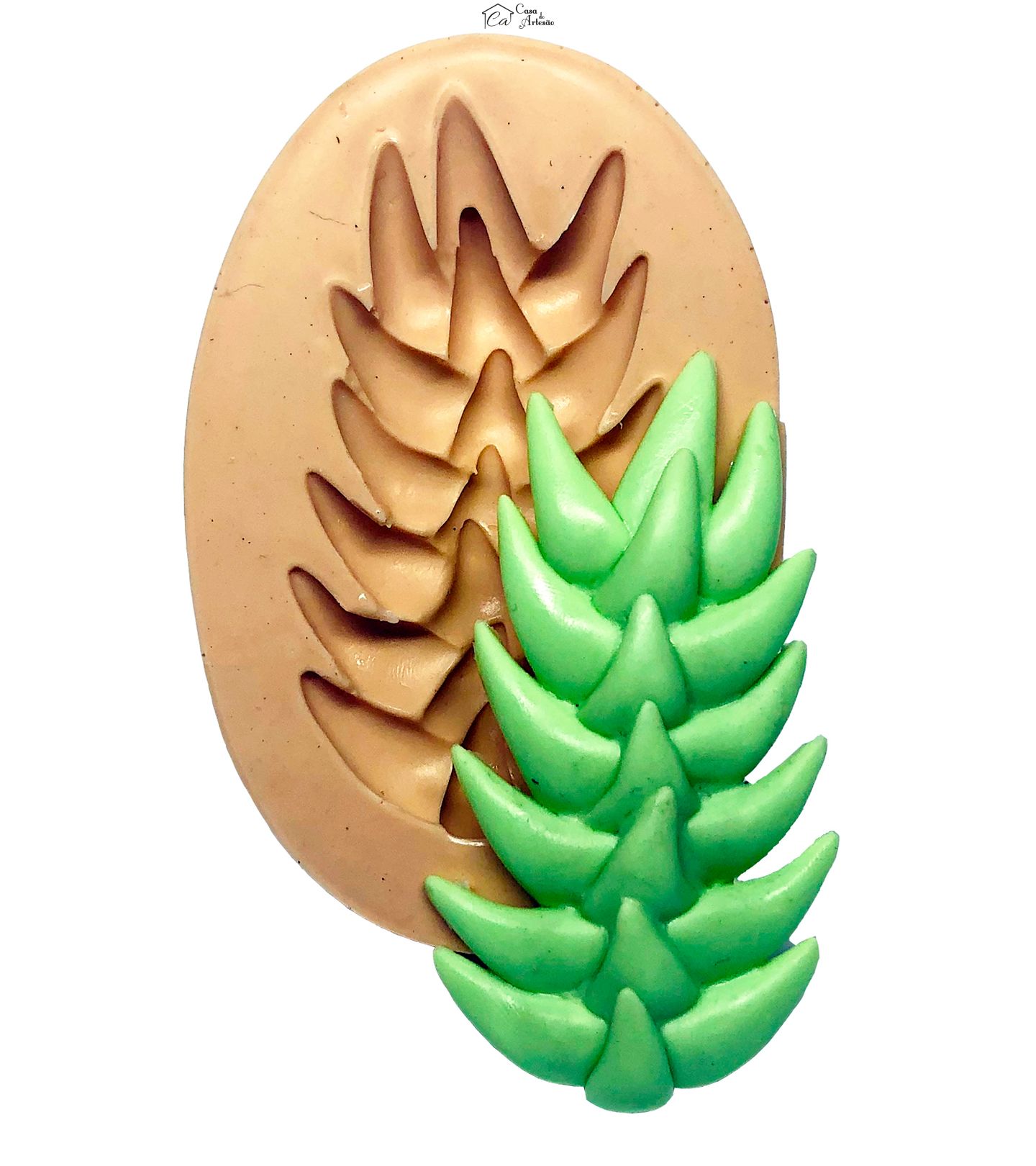 Molde de silicone - Suculenta - Rabo de Burro - Grande - P735