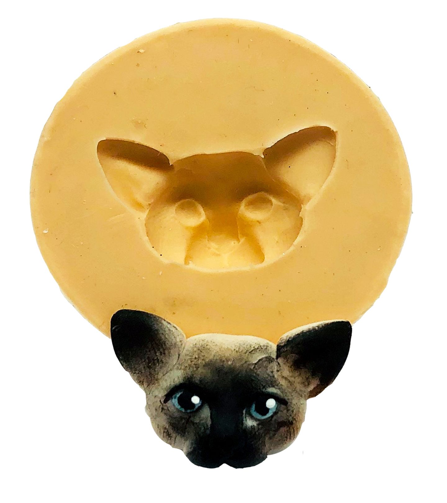 Gato - Rosto Siames - Pequeno - P854