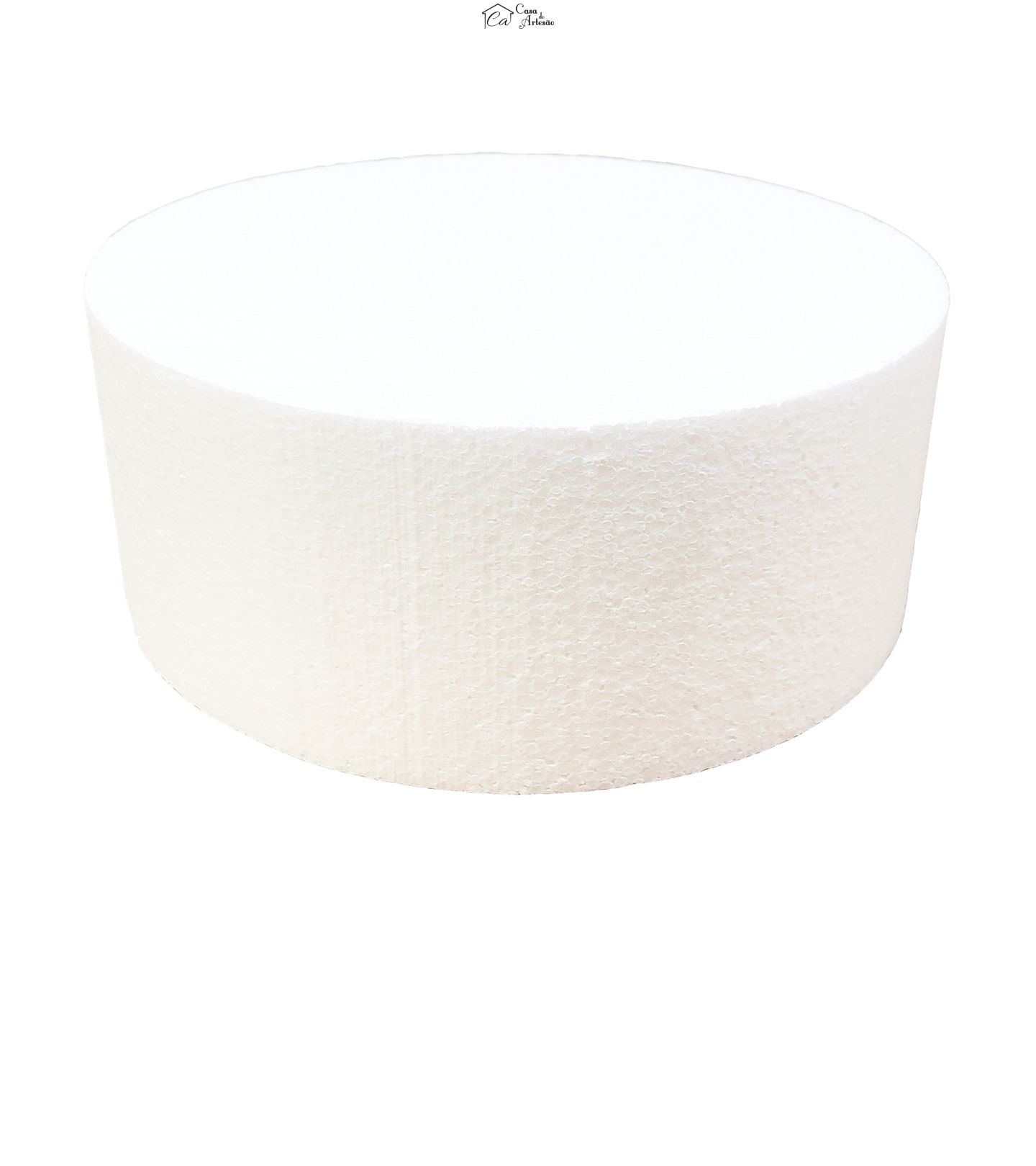 Isopor - Tarugo Redondo Ø 200 mm - Altura 10 cm