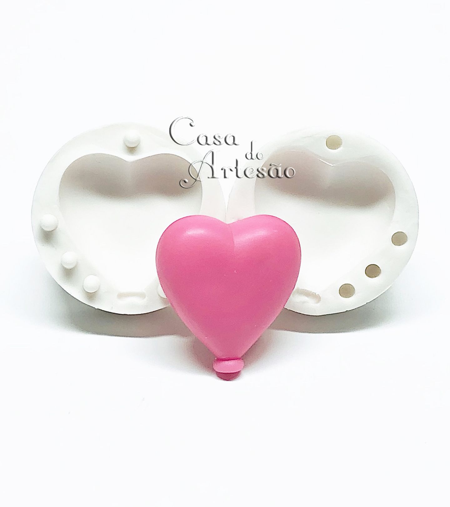 Bexiga 3D - Coração - Grande - P921