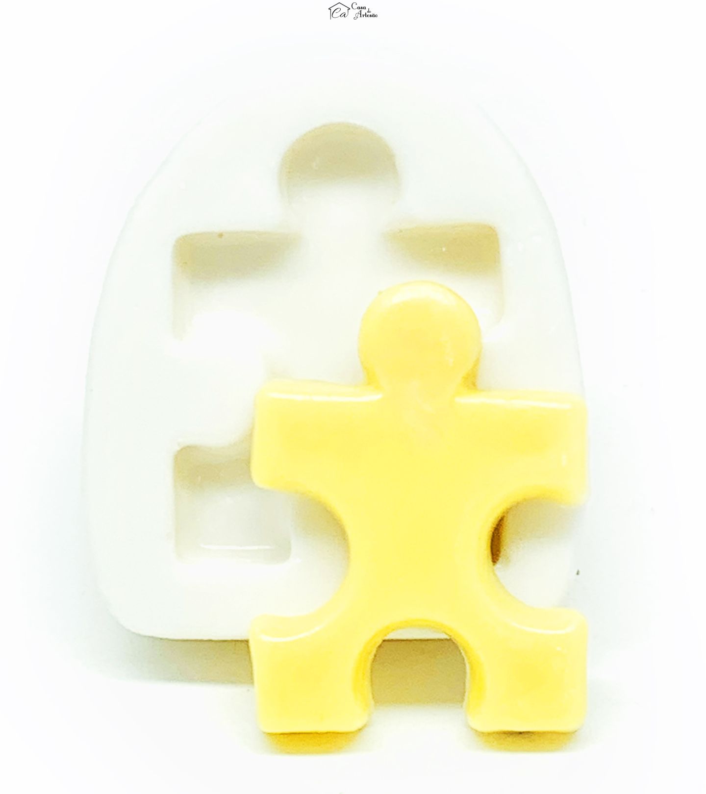 Molde de silicone - Quebra-Cabeça - Mod.01 - Medio - P1136