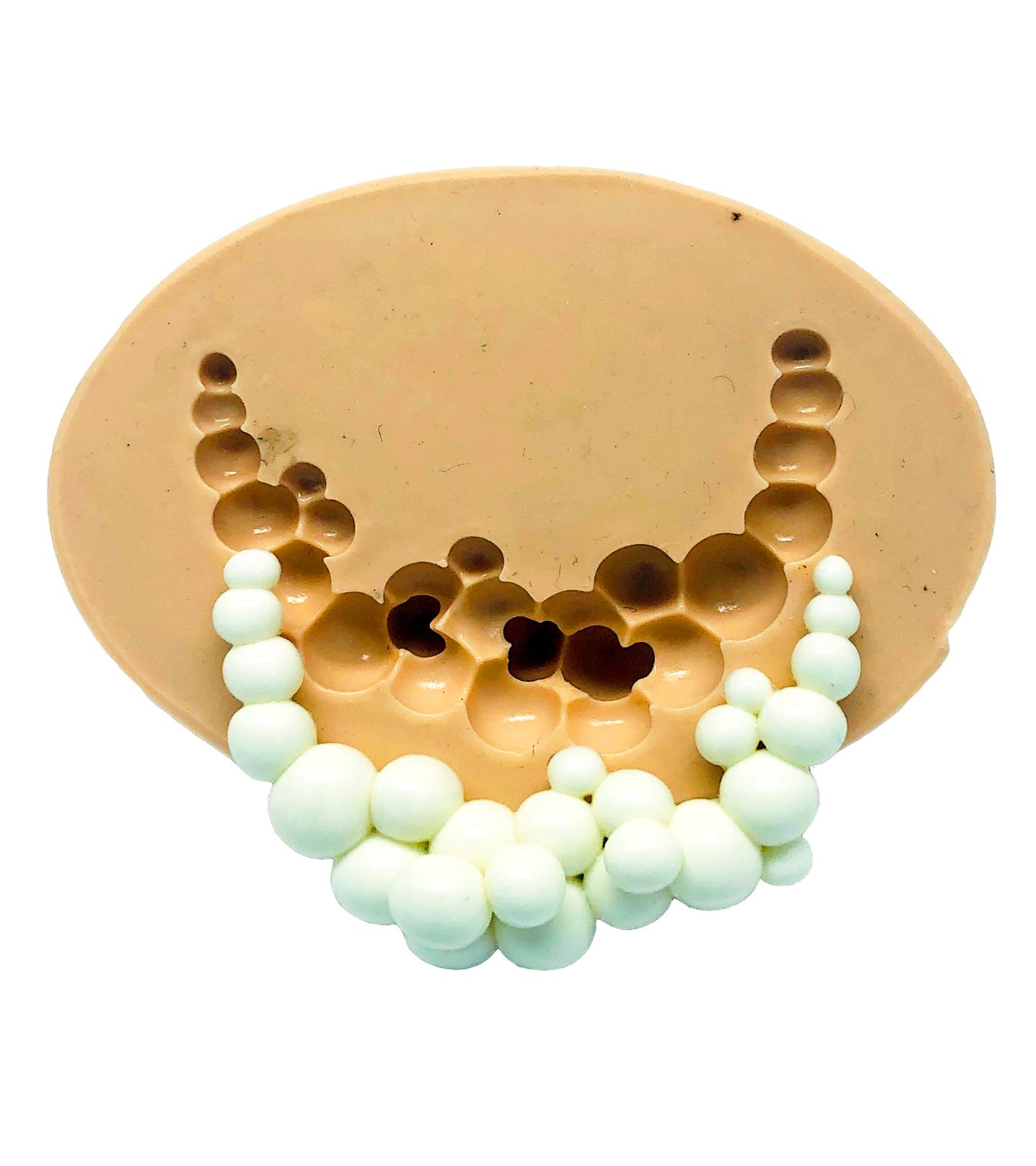 Molde de silicone - Border Bolinhas p/ Bolo - P821 / P893