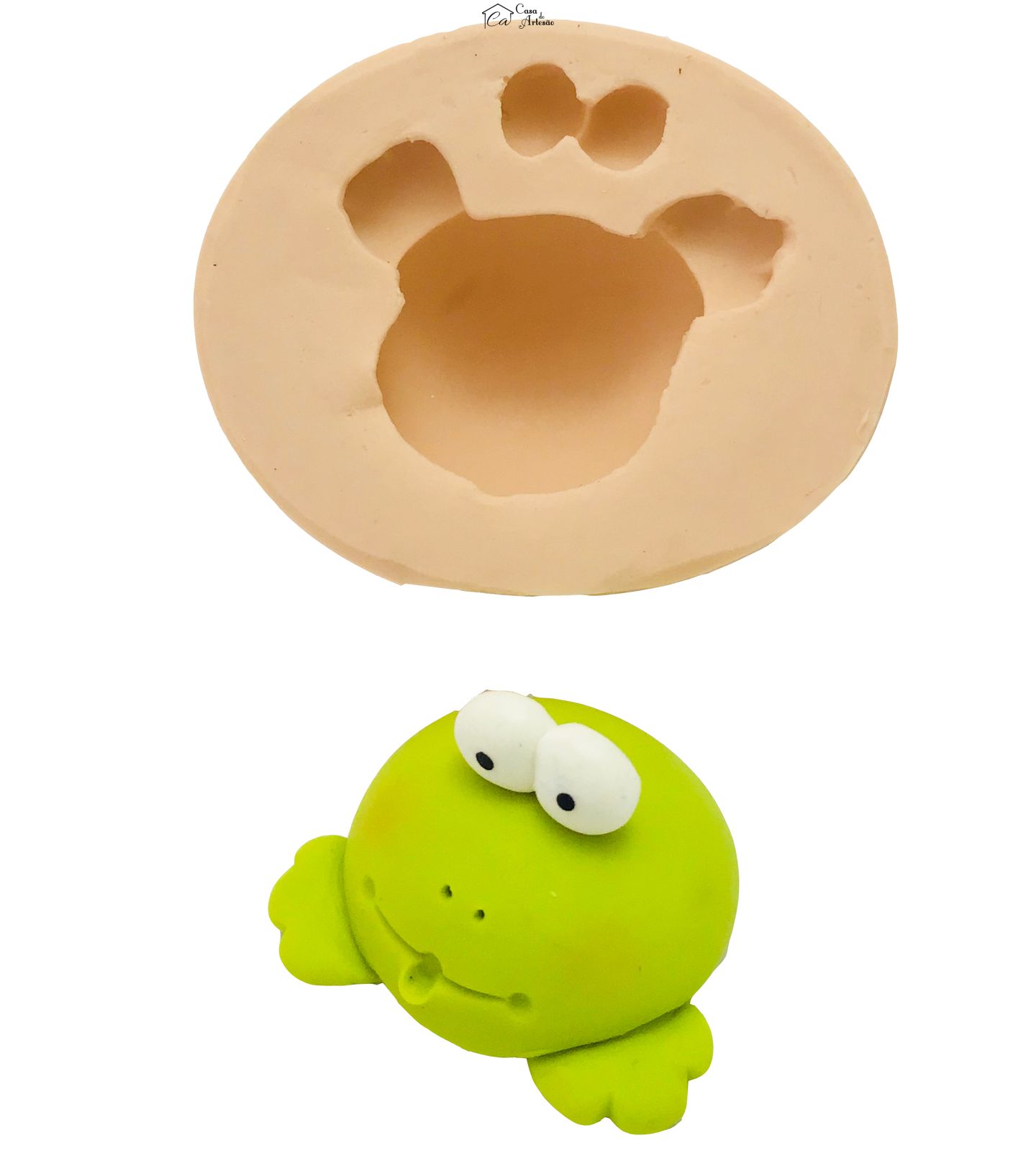 Molde de silicone - Sapo