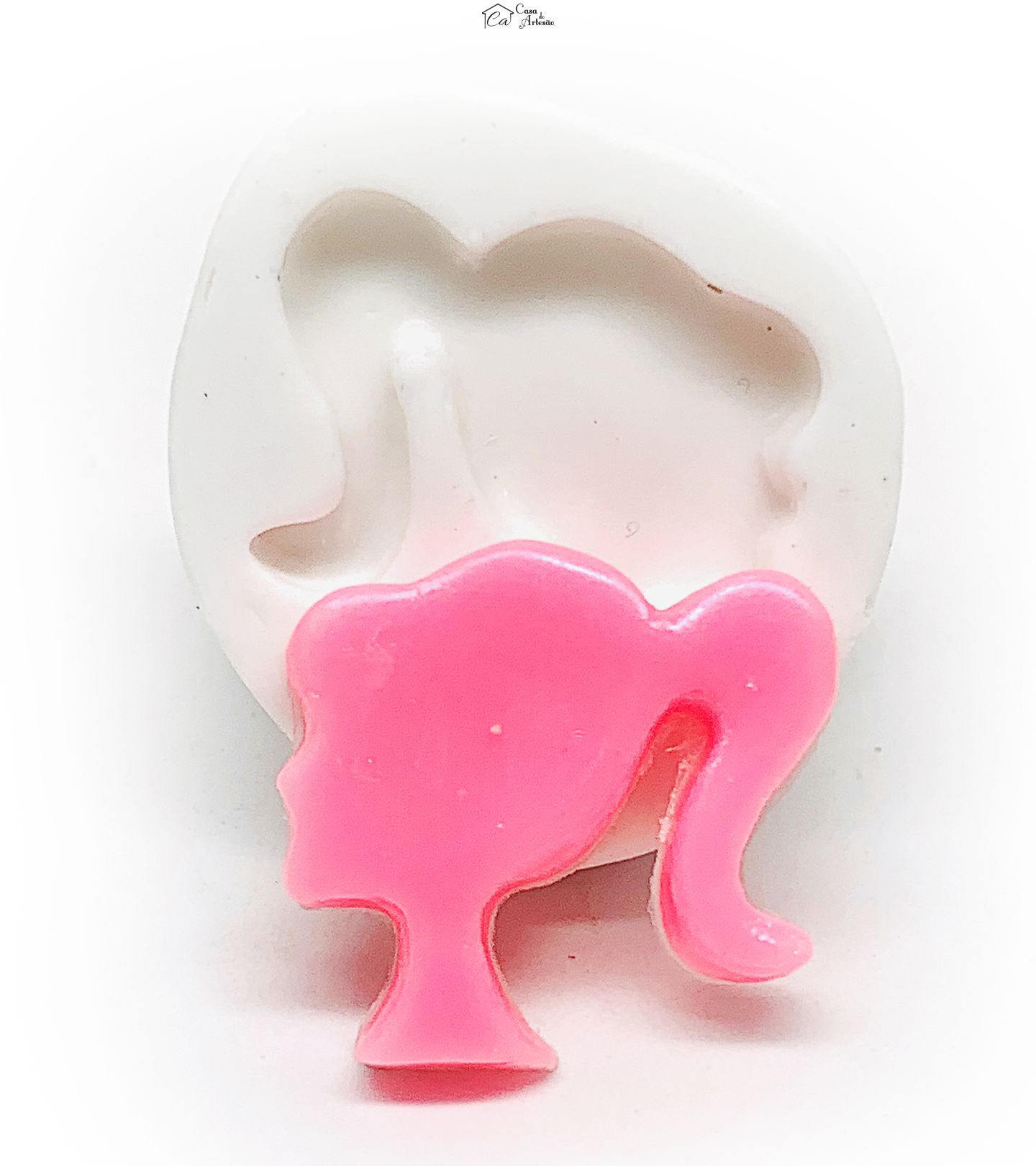 Molde de silicone - Barbie - Silueta - Pequena - P1212