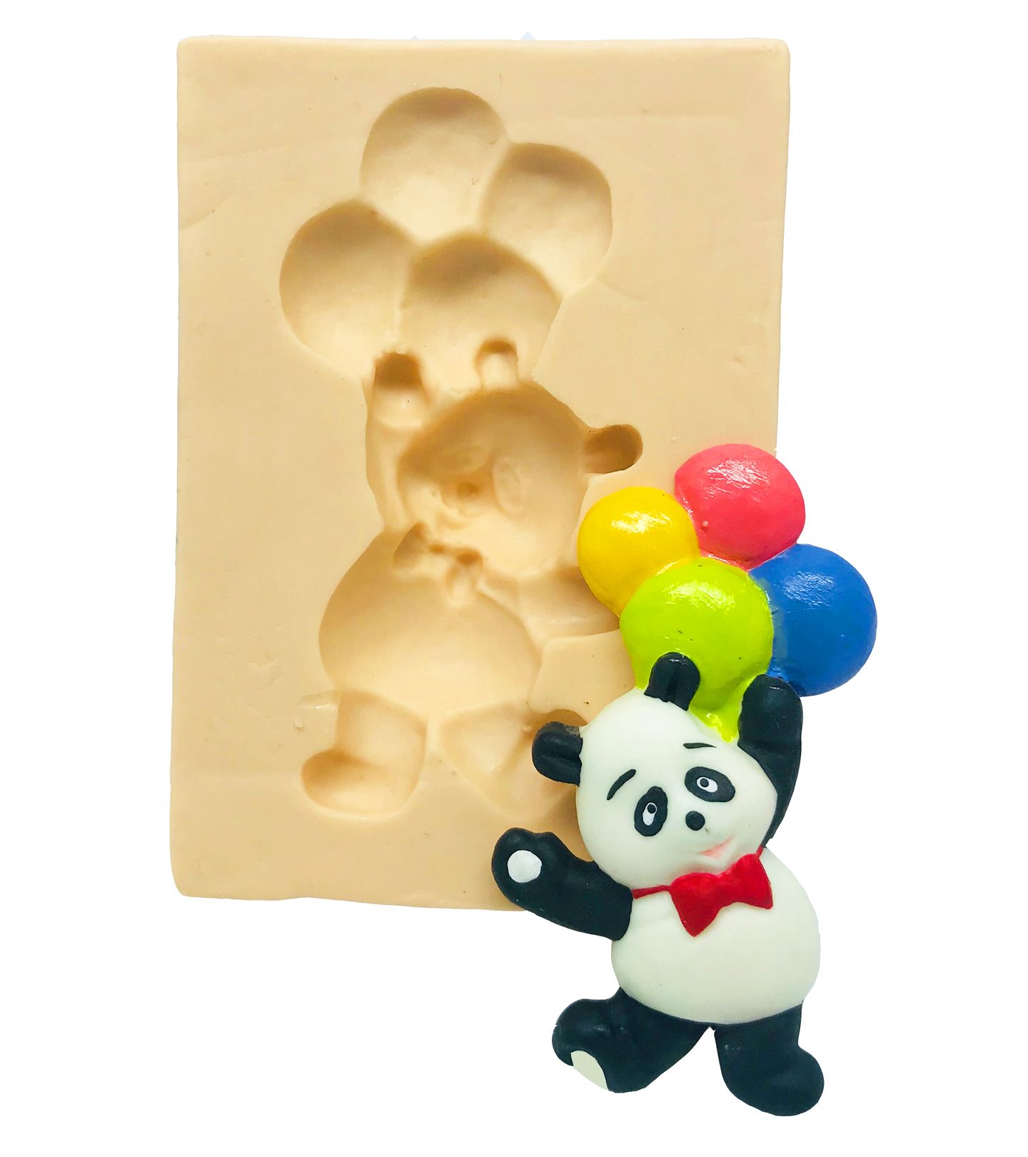 Urso c/ Balões Coloridos - P25