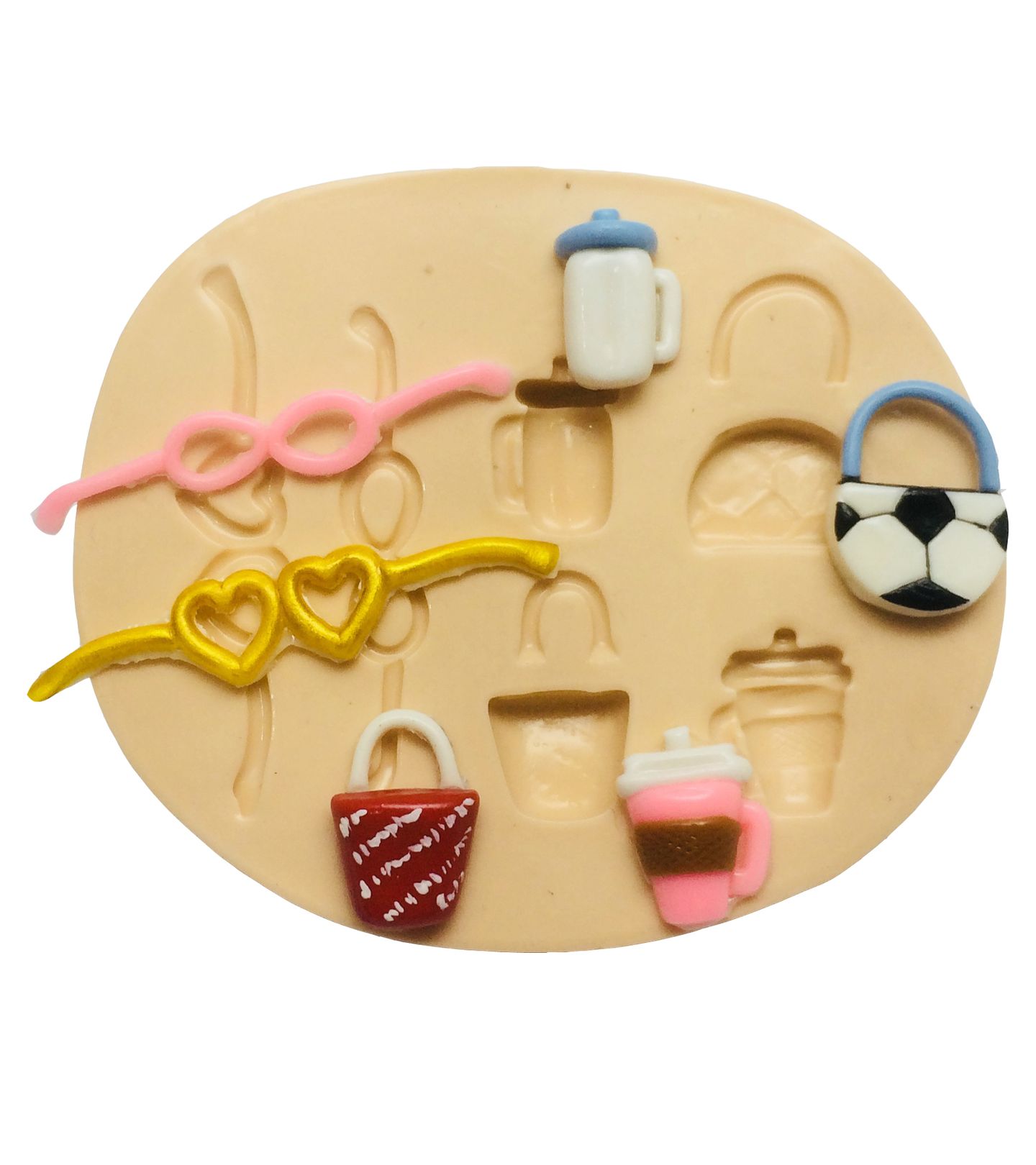 Molde de silicone - Boneca Lol - Acessorios - Pequeno - P361