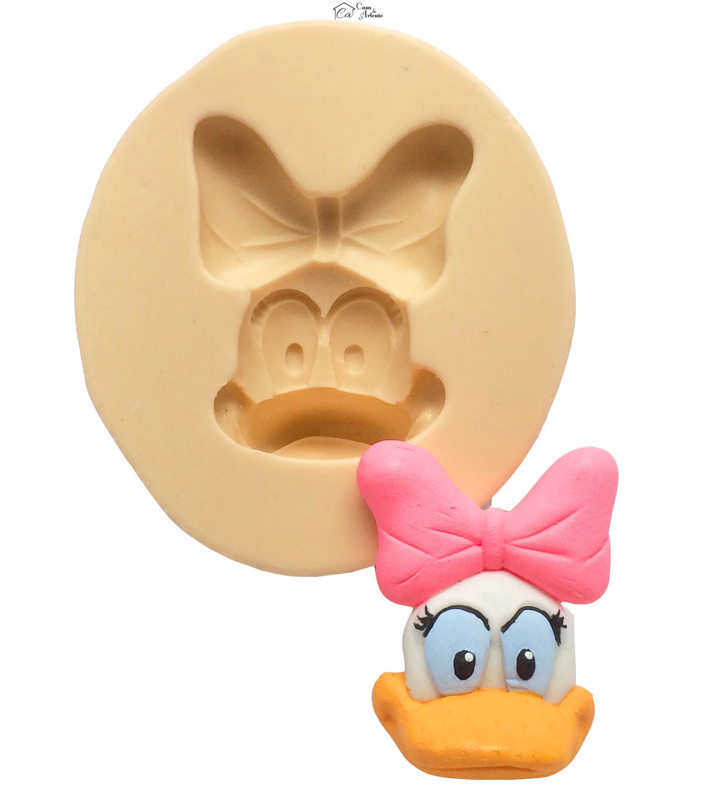 Molde de silicone - Margarida - Rosto Médio