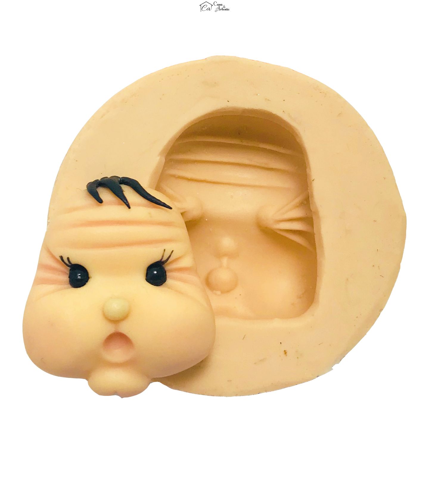 Molde de silicone - Rosto do Velho