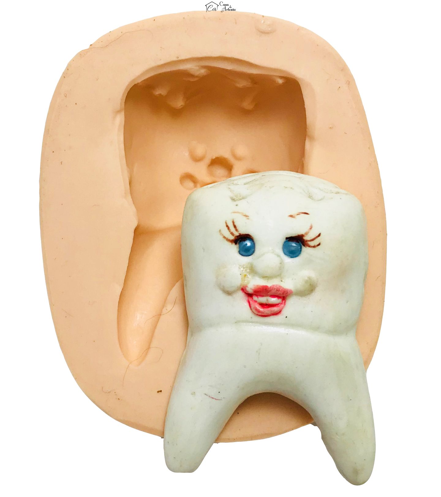 Molde de silicone - Dente Grande