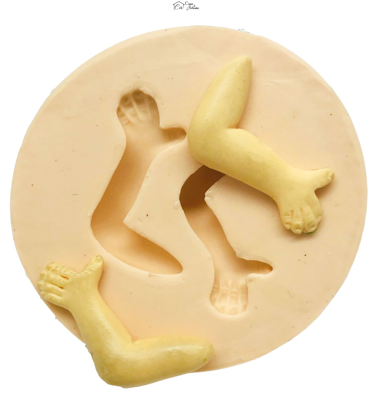 Molde de silicone - Braços Mod. 5