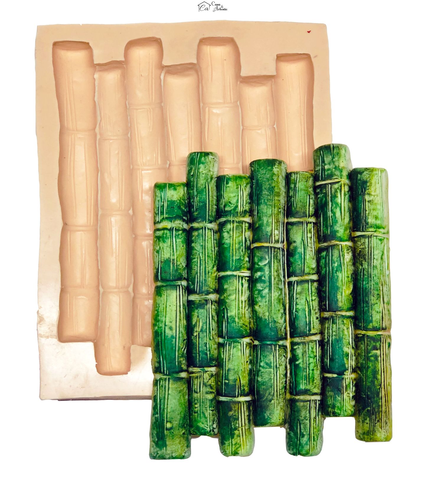 Molde de silicone - Bambu - PE