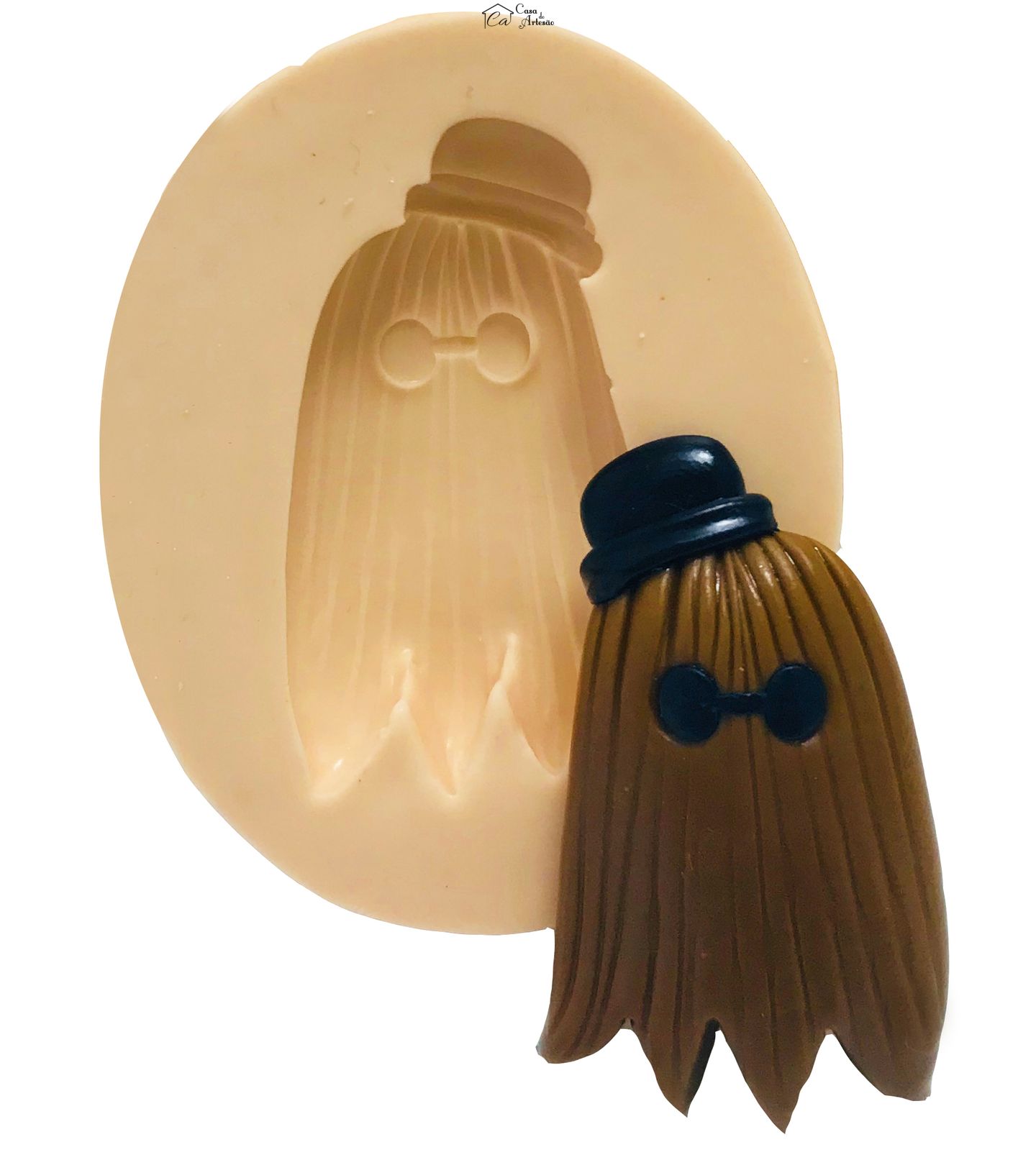 Molde de silicone - Familia Addams - Rosto Primo It - Medio - P414