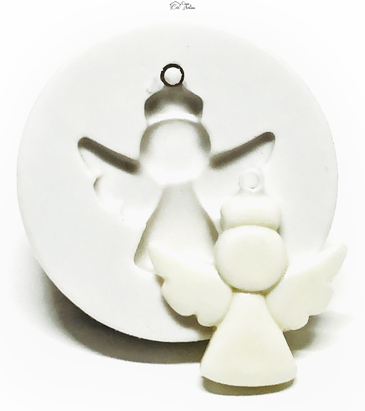 Molde de silicone - Pingente - Anjinho - Pequeno - P1053