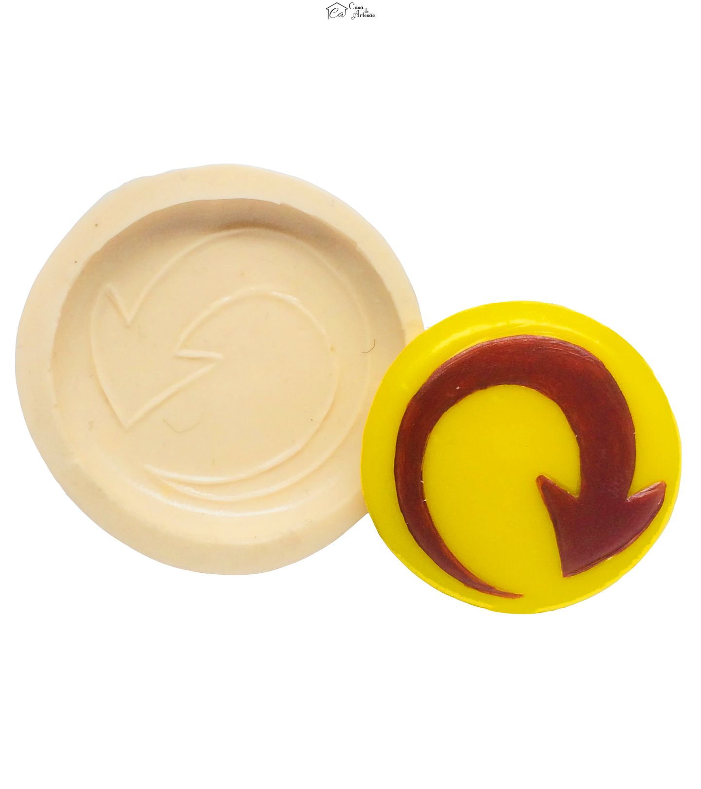 Molde de silicone - Skol - Logo Grande - P182