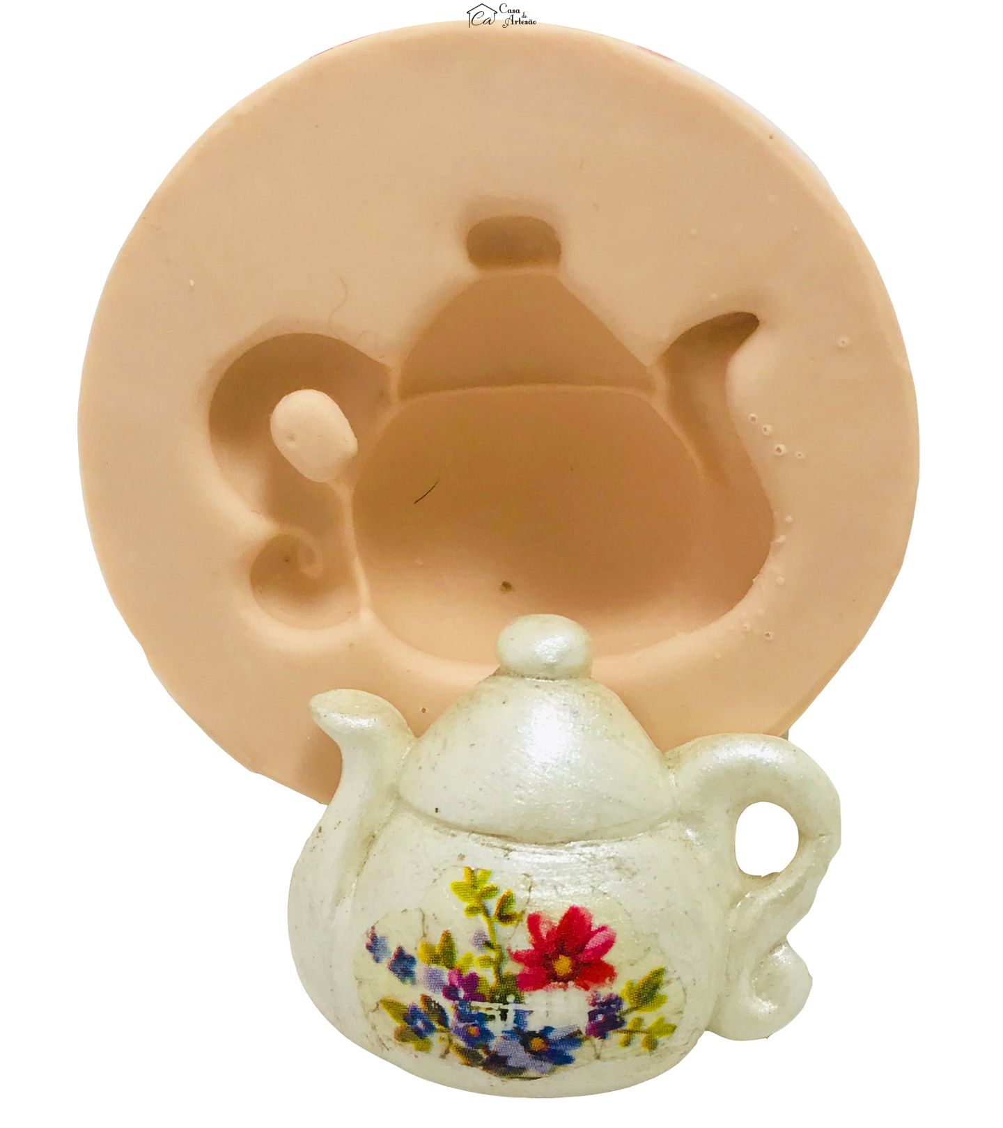 Molde de silicone - Bule Pequeno