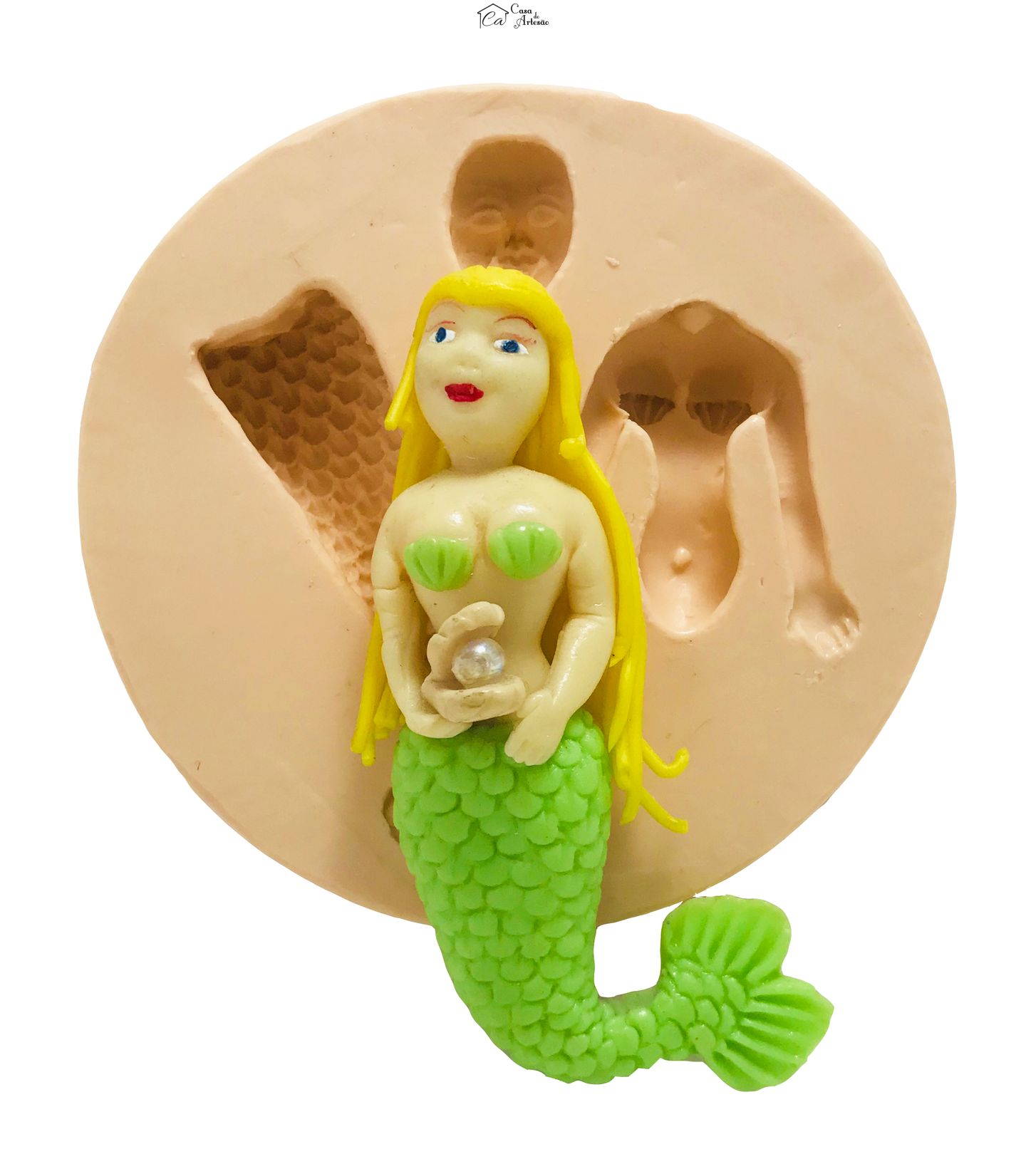 Molde de silicone - Sereia I