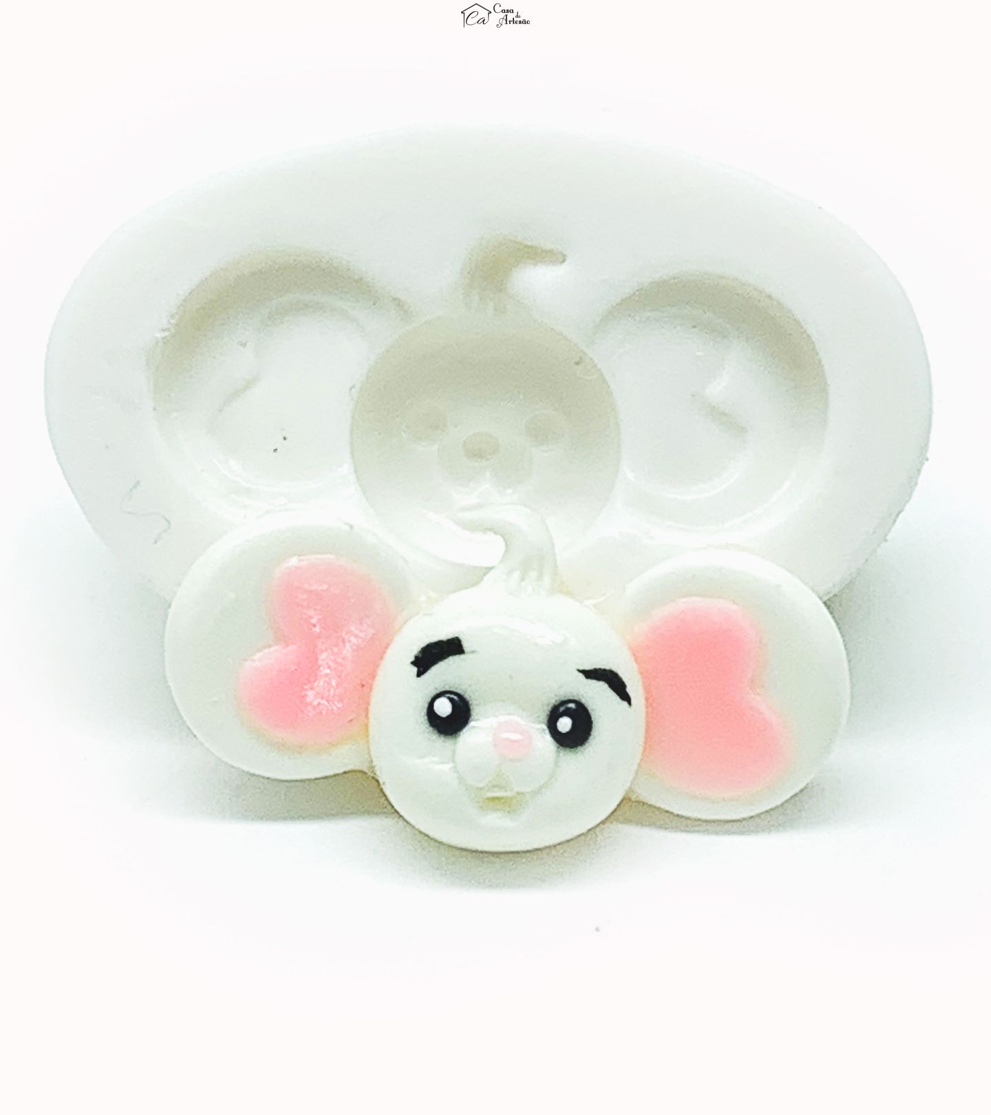 Molde de silicone - Chip e Potato - Rosto Potato - Pequeno - P1153