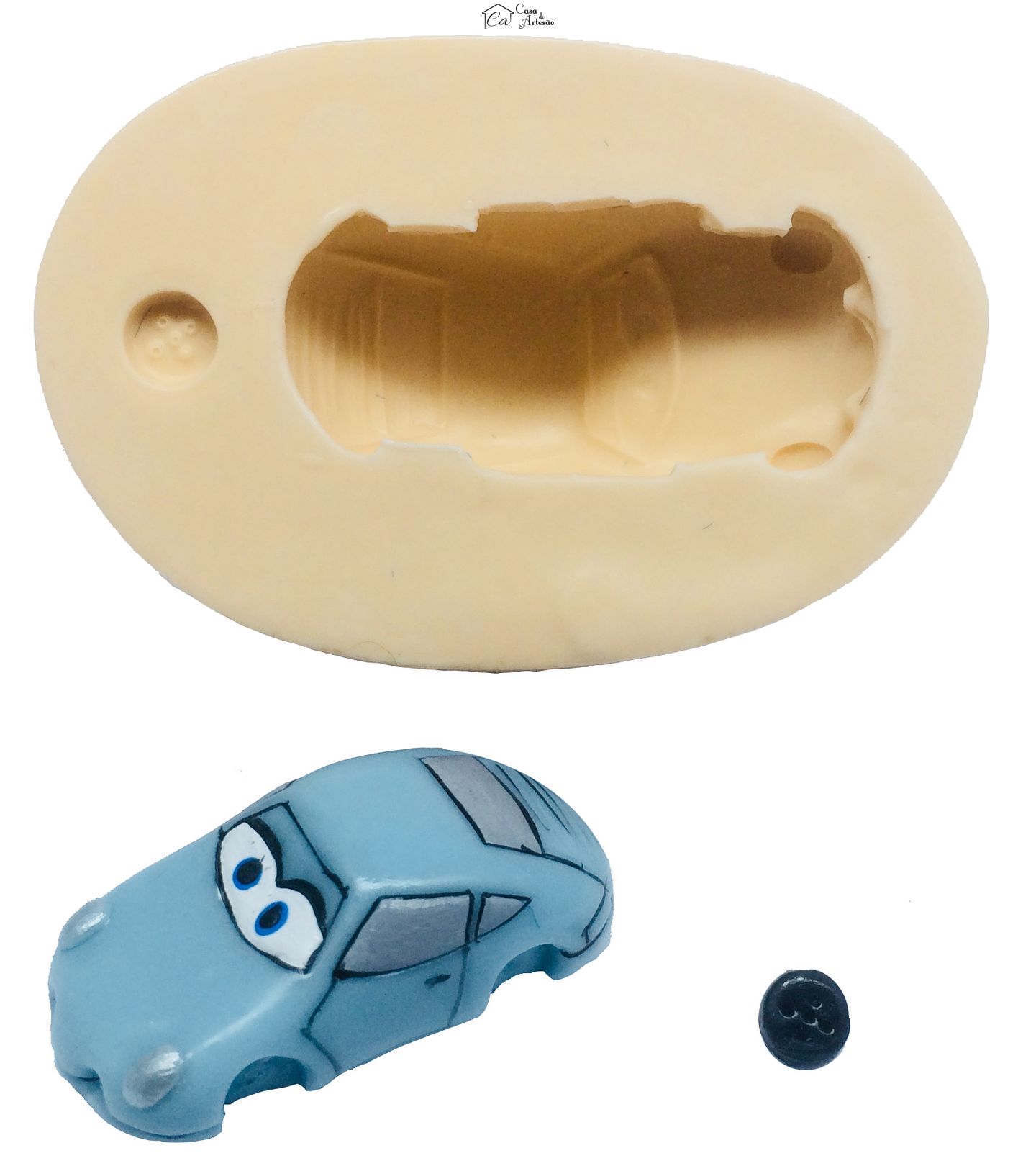 Molde de silicone - Carros - Sally Medio - P262