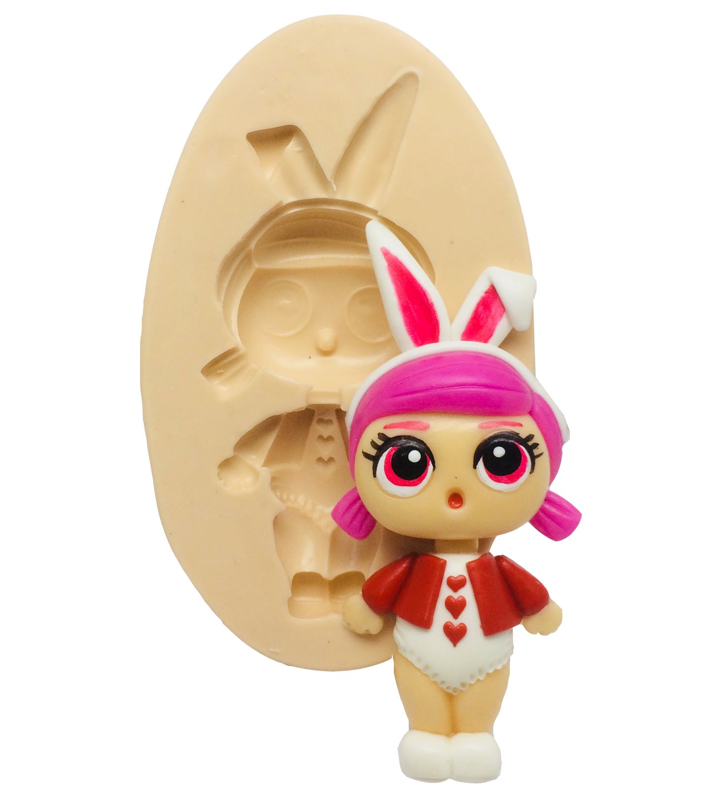 Molde de silicone - Boneca Lol - Hops - Grande - P340