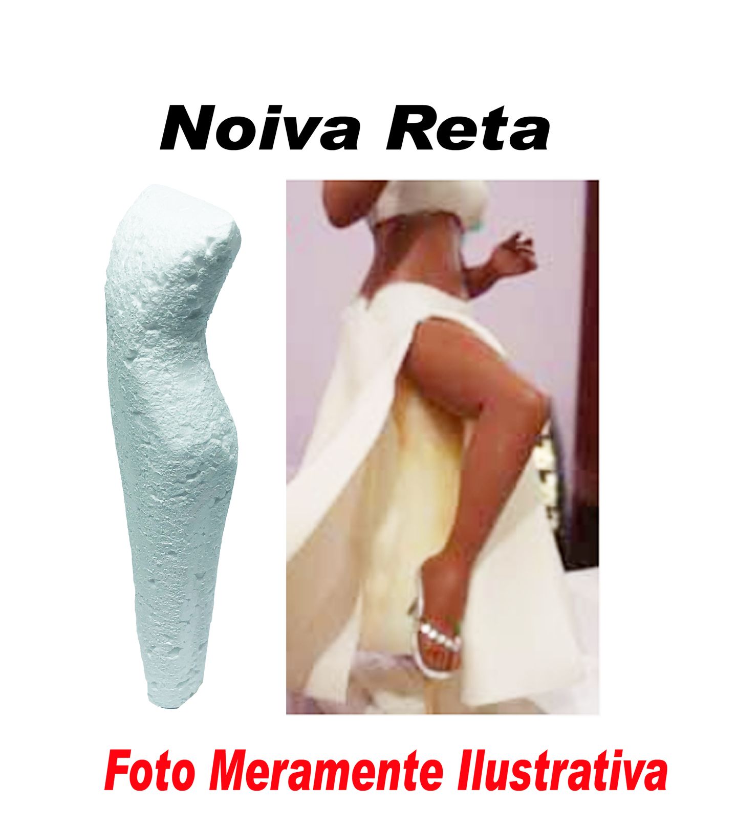 Isopor - M13 - Corpo Noiva Reta