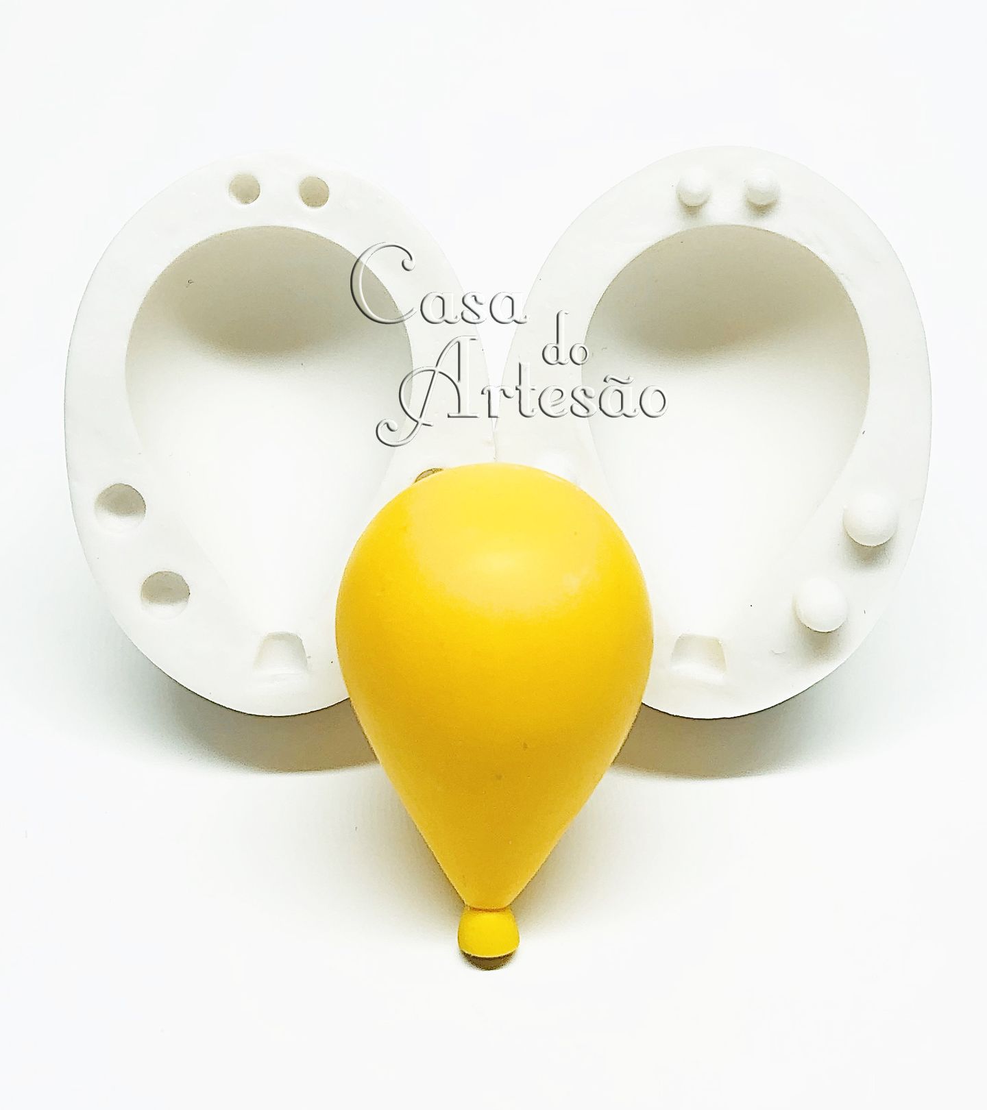 Molde de silicone - Bexiga 3D - Grande - P882