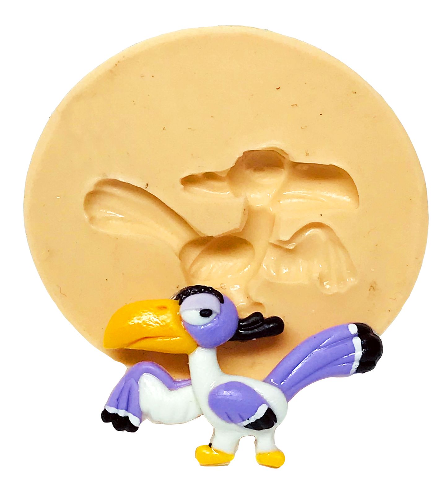 Molde de silicone - Rei Leão - Zazu - Pequeno - P634