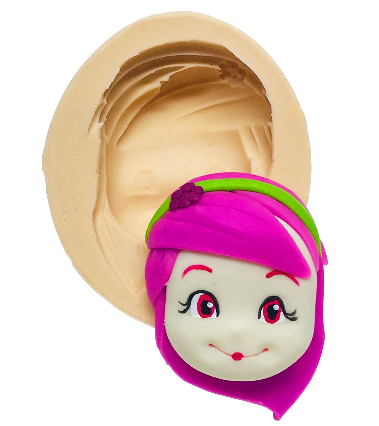 Moranguinho - Rosto Cachinho de Framboesa - Medio - P541